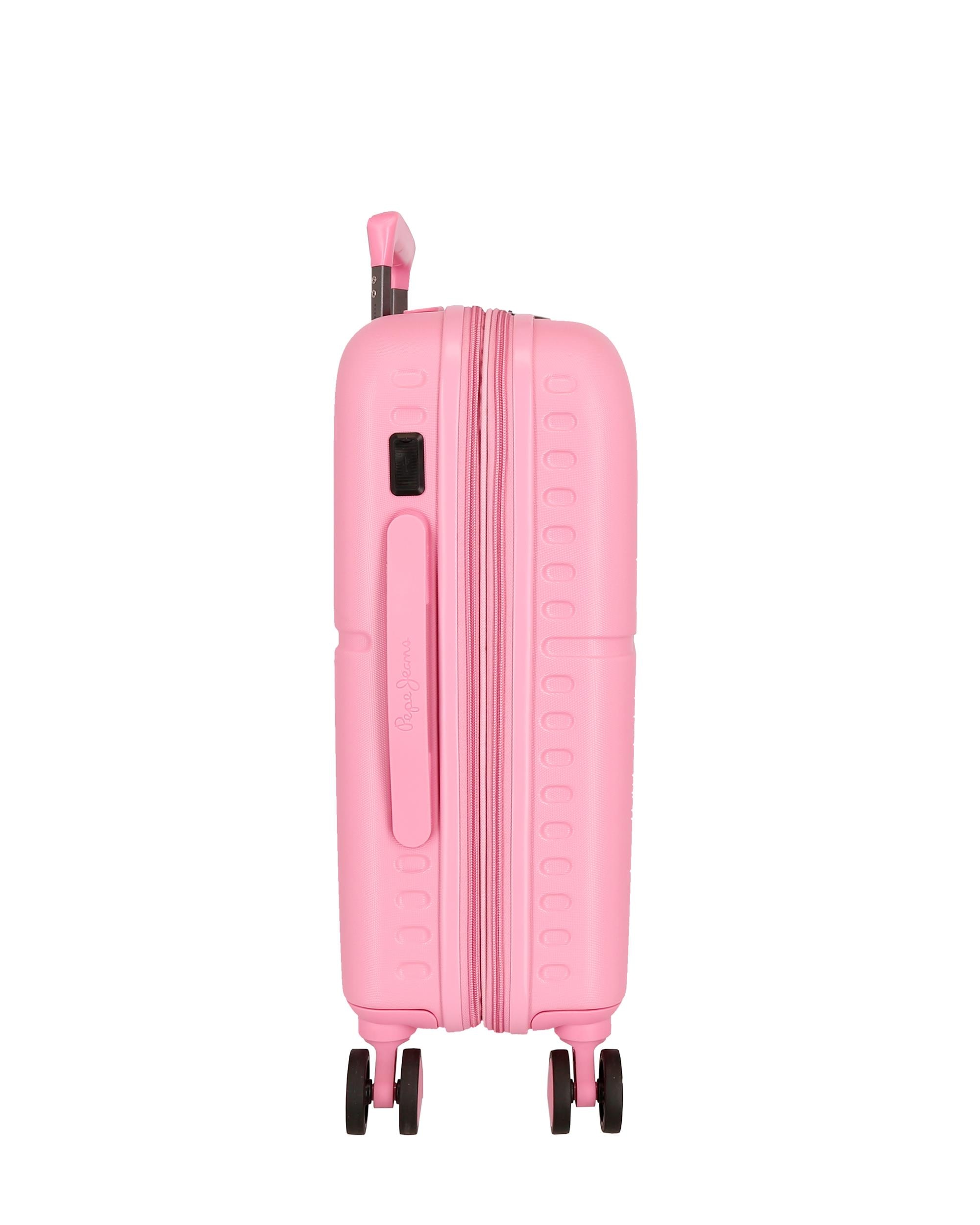 Mala Média Expandível Highlight Rígida com Capacidade de 79l Rosa-2