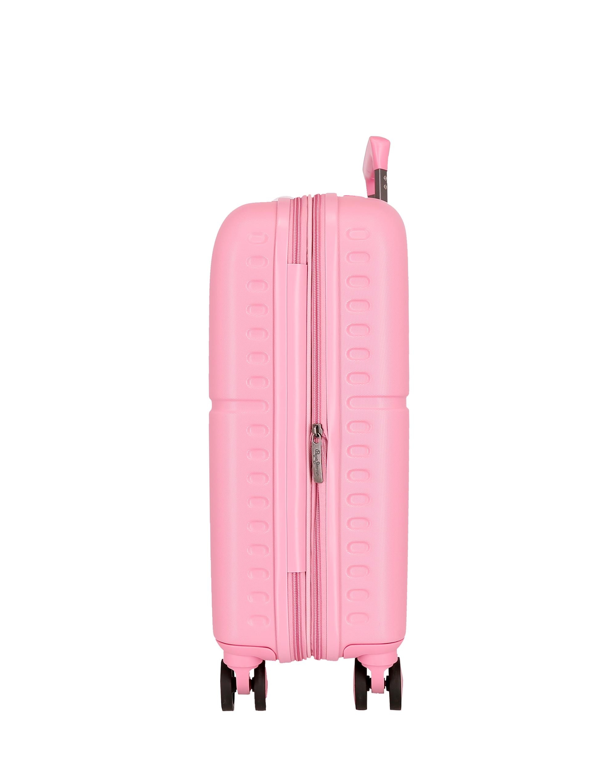 Mala Média Expandível Highlight Rígida com Capacidade de 79l Rosa-4