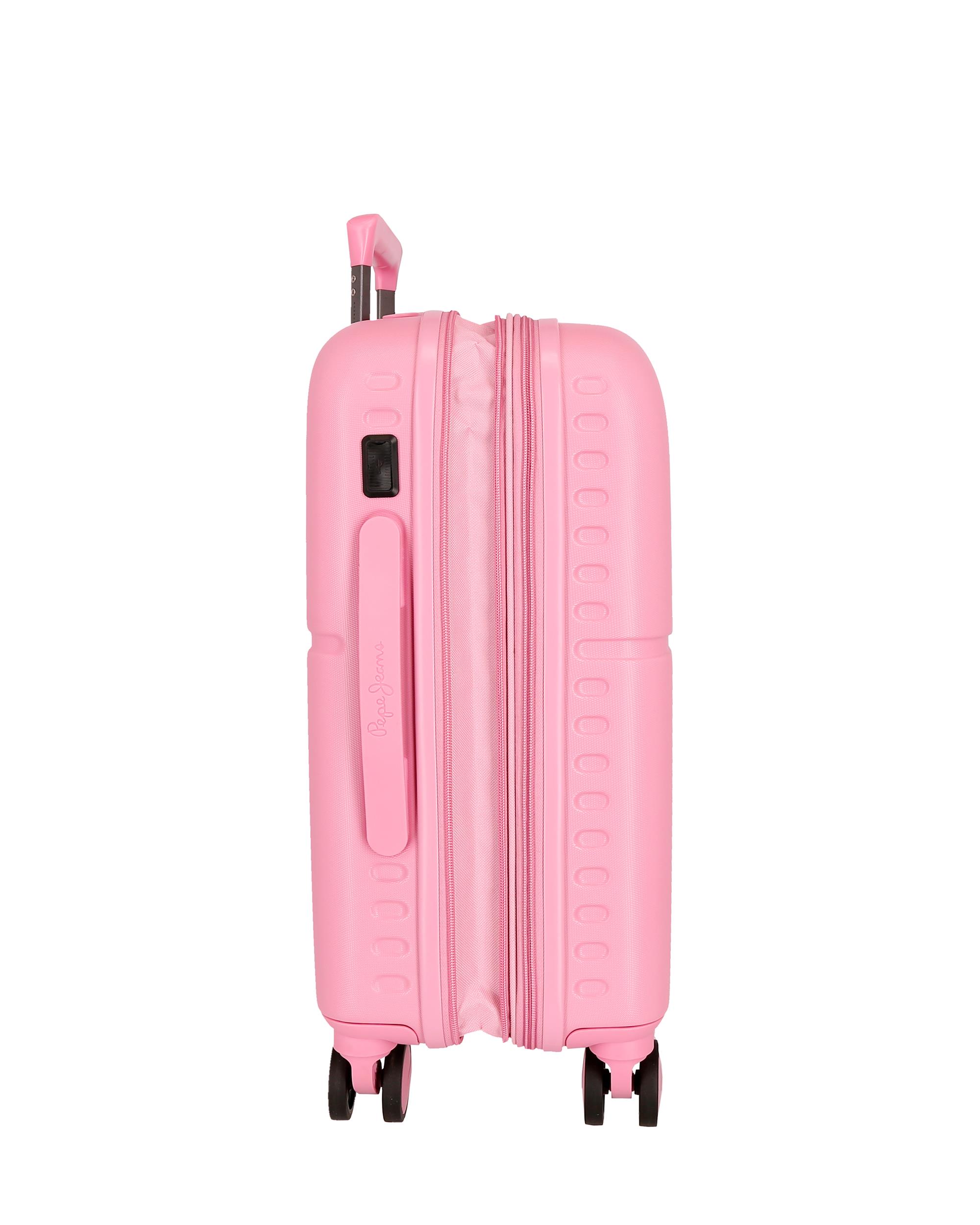 Mala Média Expandível Highlight Rígida com Capacidade de 79l Rosa-6