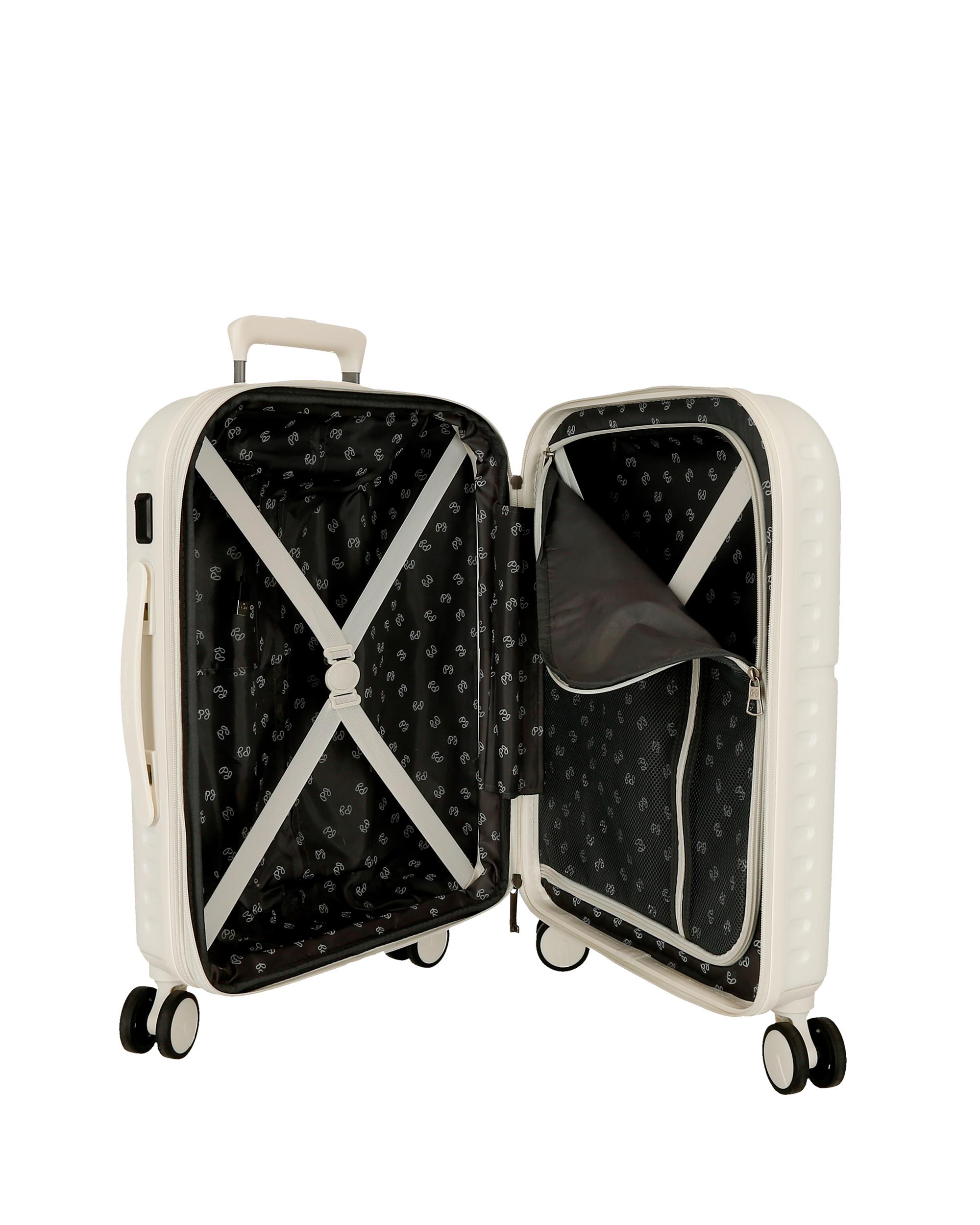 Mala de Cabine Highlight Rígida Expansível com Capacidade de 37l Ouro-5