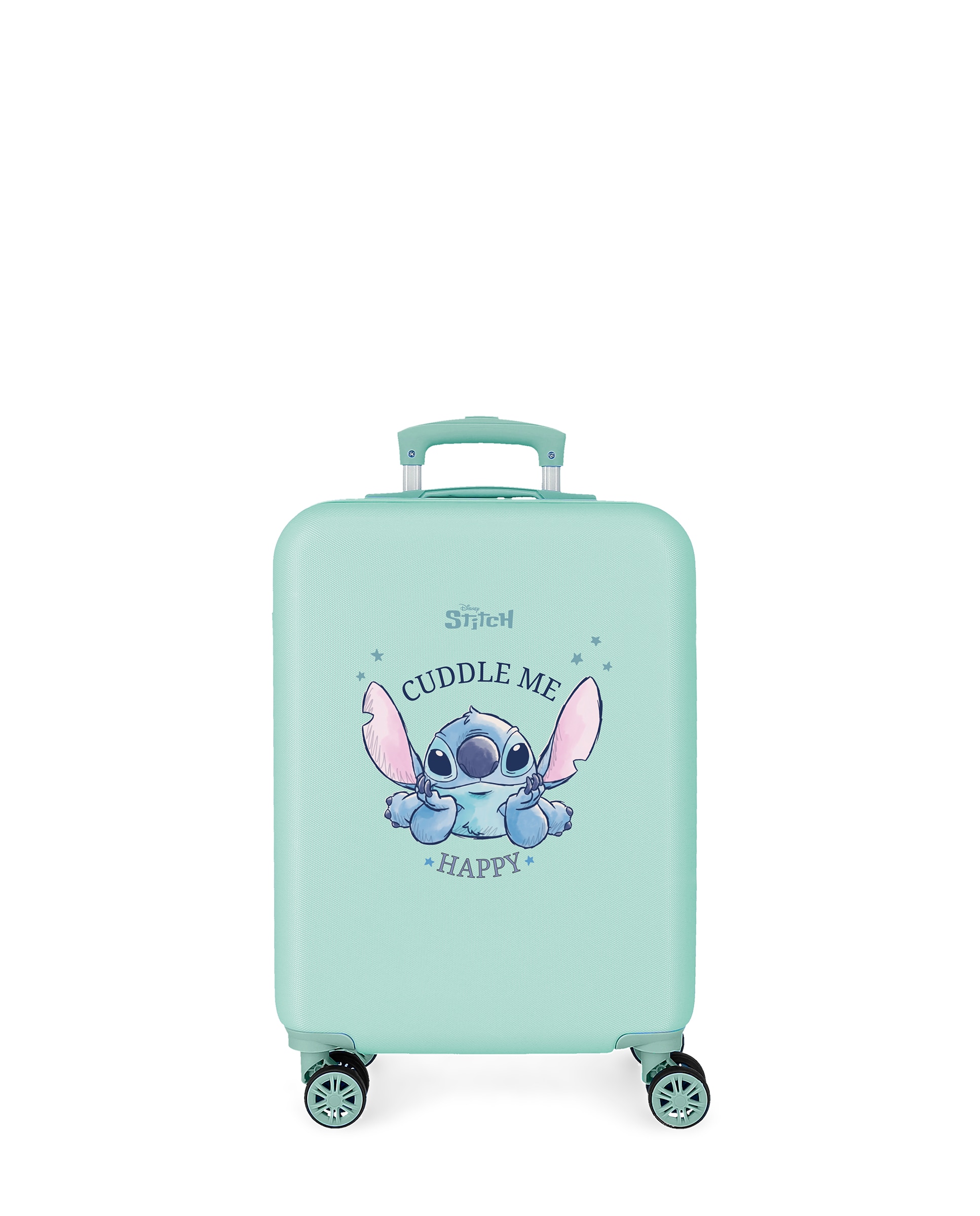 Mala de Cabine Stitch Cuddle Me Happy Rígida 34l Azul-1
