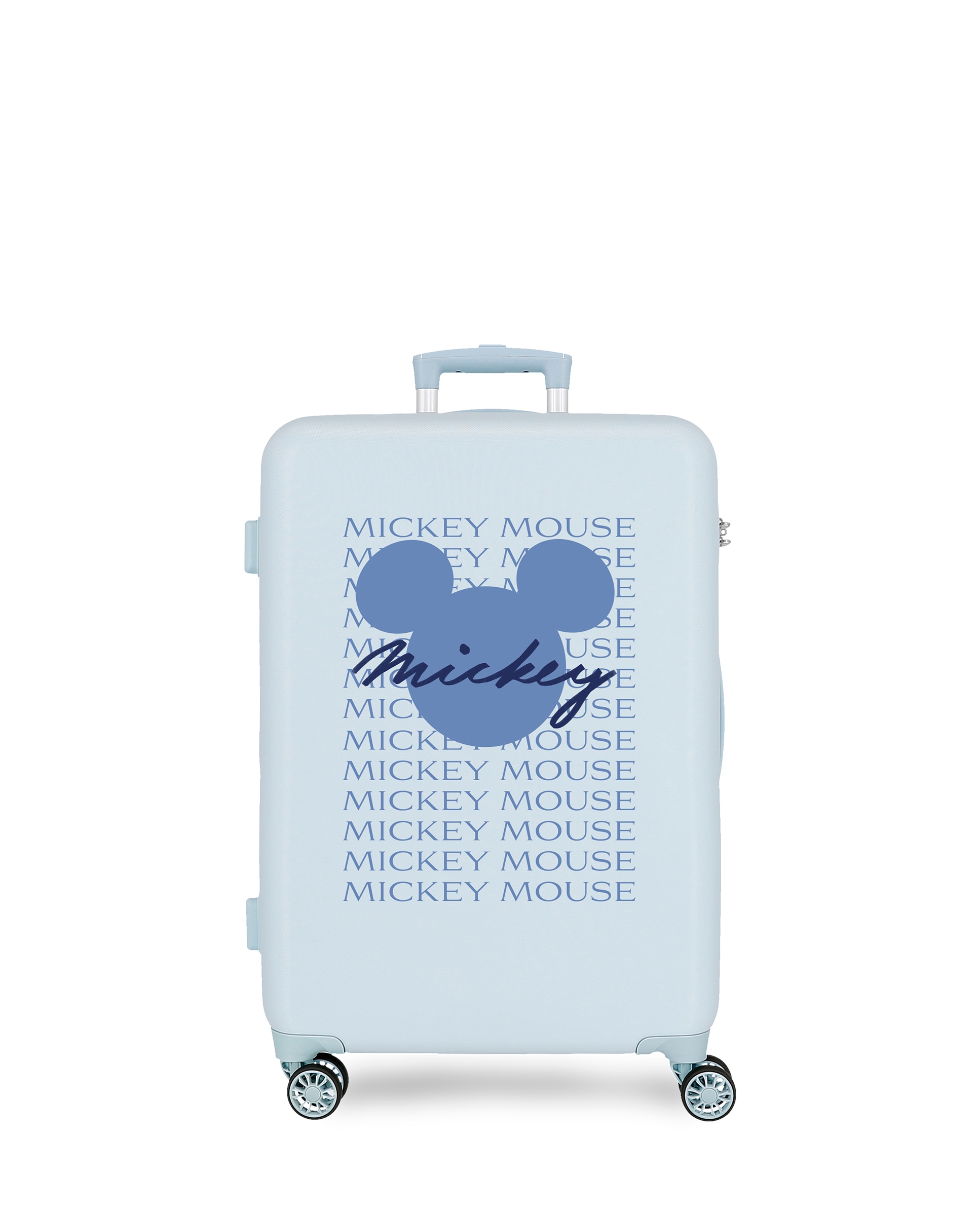 Mala Média Mickey Have a Good Time Rígida 56l Azul-1