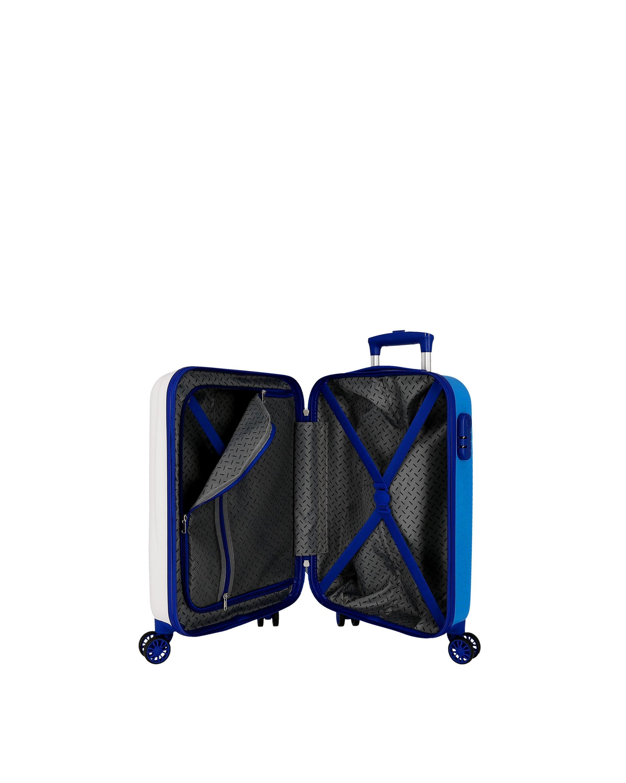 Mala de Cabine All Avengers Rígida com Capacidade de 35l Branco-5