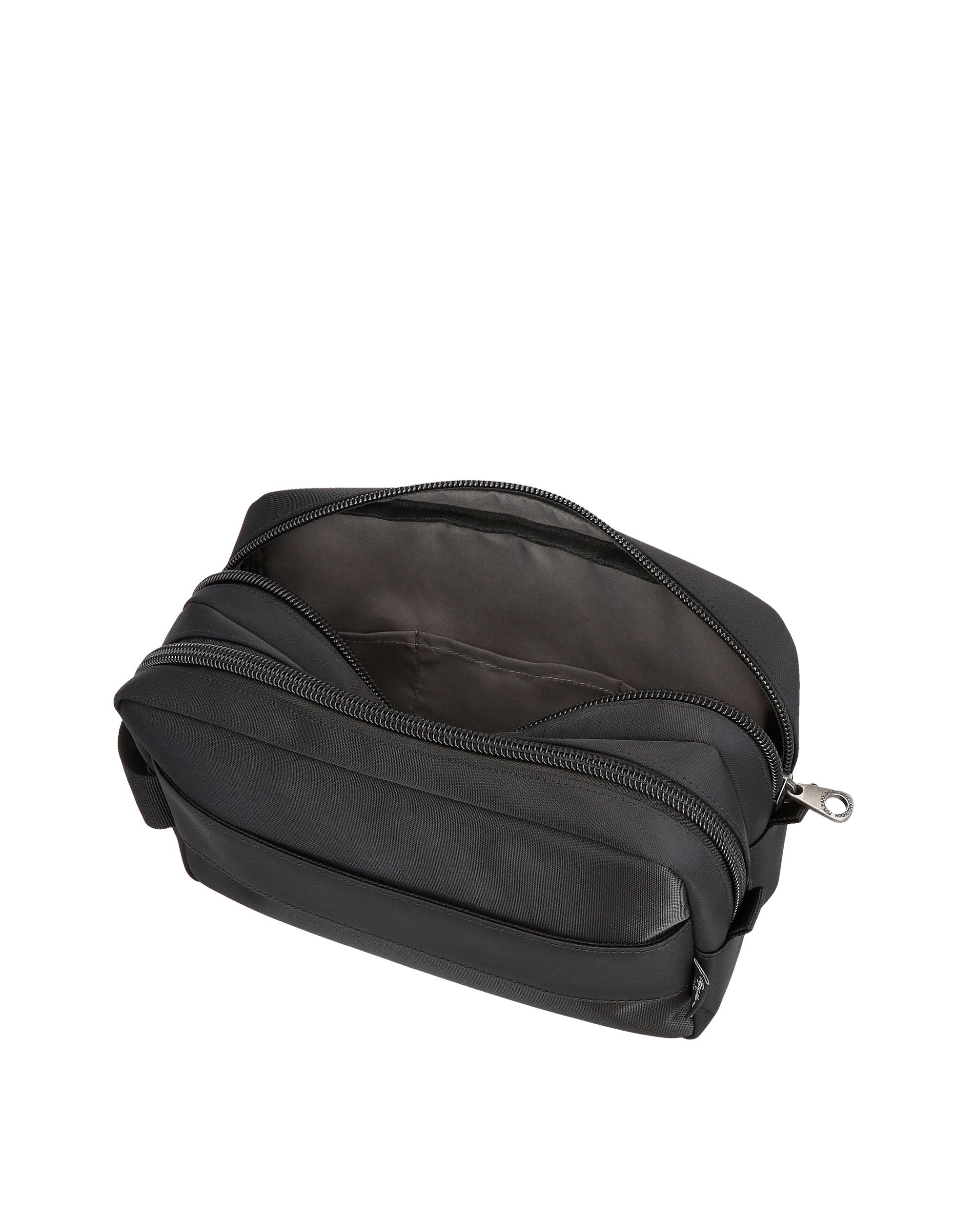 Mochila 15,6" Ancor com Dois Compartimentos e Adaptável a Trolley Preto-6
