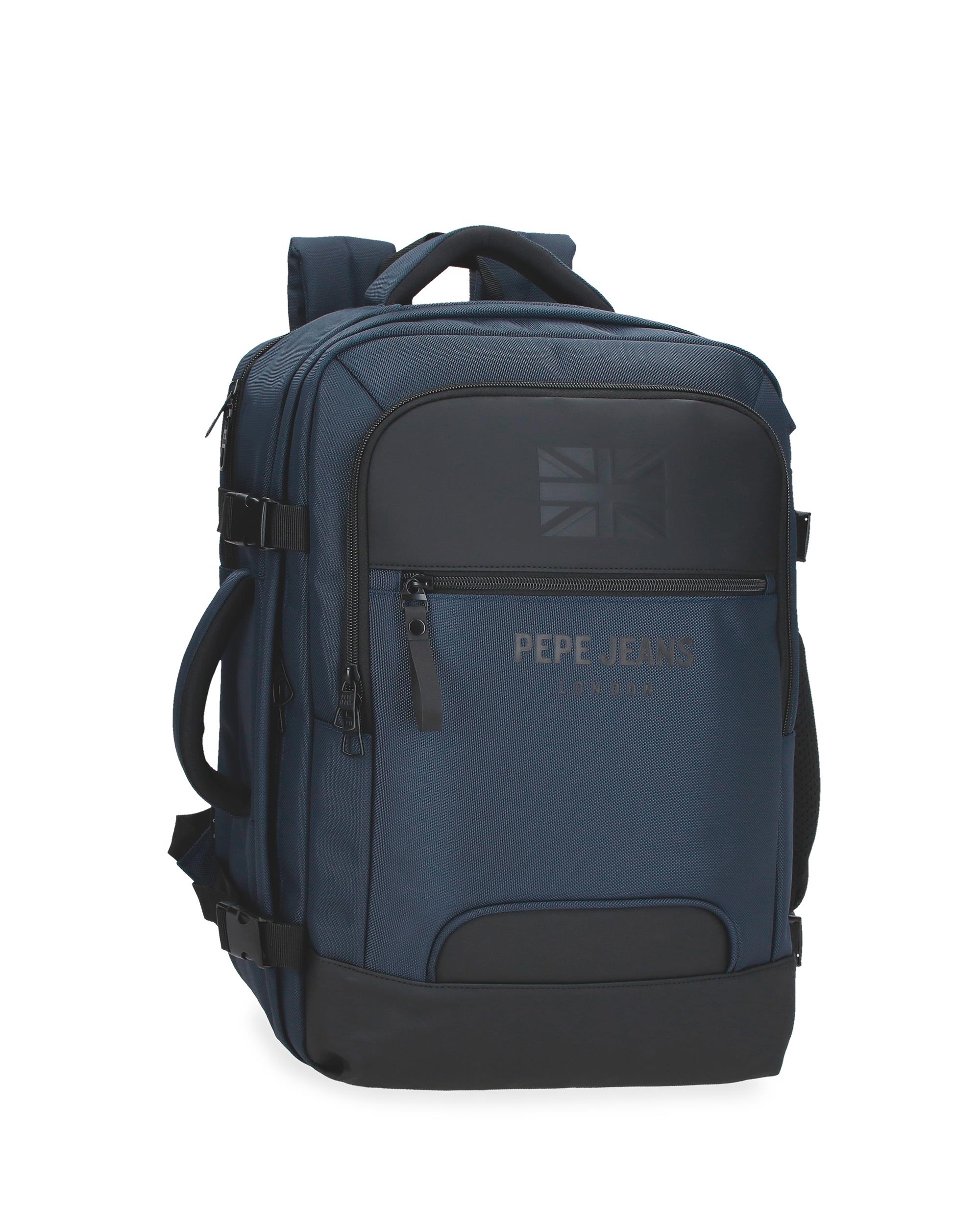 Imagem 0 de Mochila de Viagem Adaptável Porta Computador 44 Cm Pepe Jeans Bromley 24 Caqui