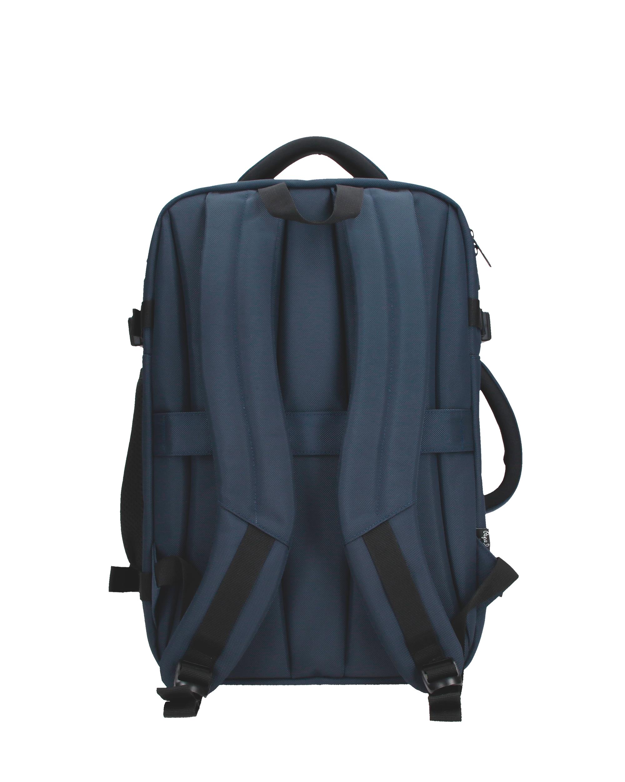 Mochila de Viagem Adaptável Porta Computador 44 Cm Pepe Jeans Bromley 24 Caqui Azul-3