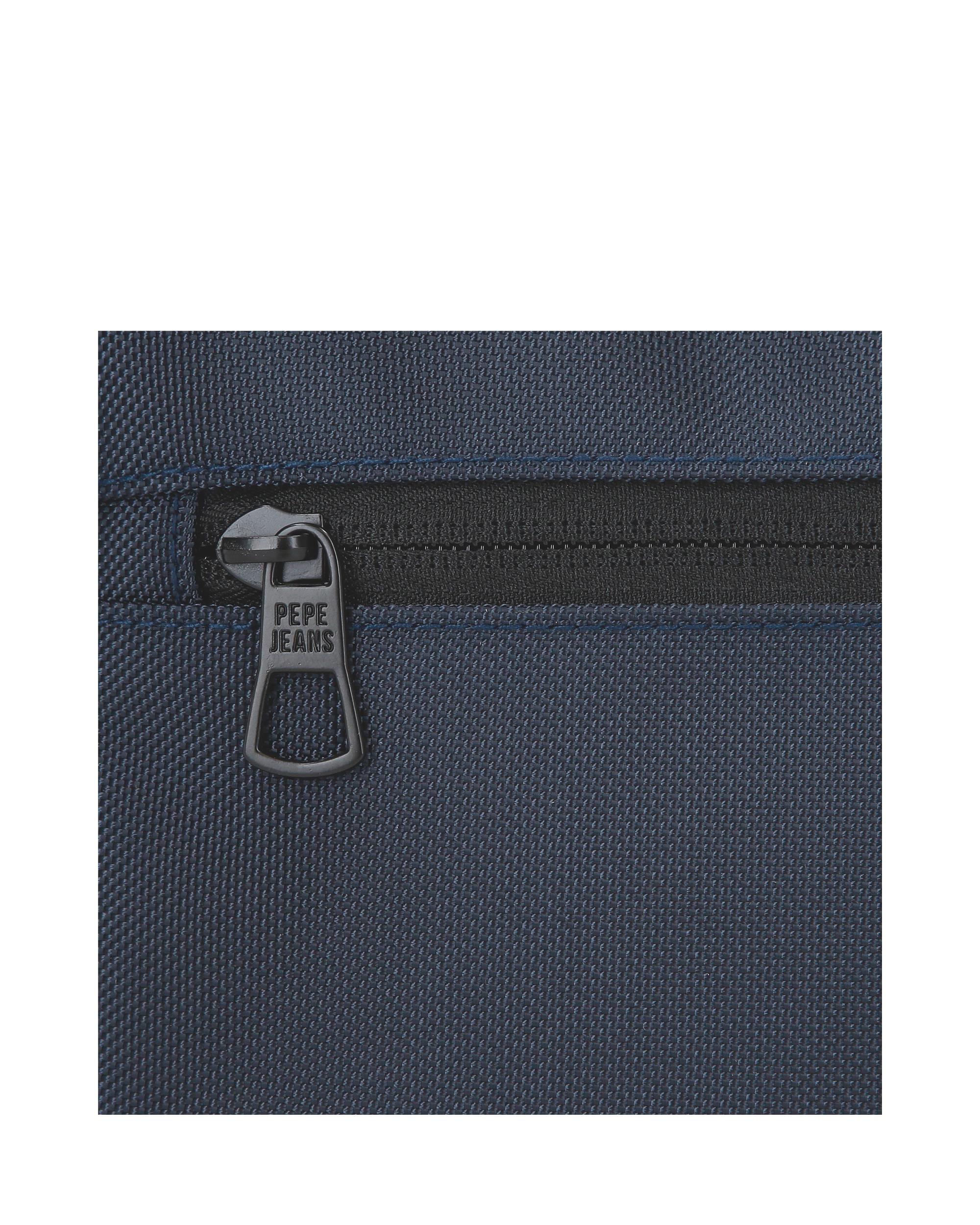 Mochila 13,3" Pepe Jeans Bromley com Bolso Frontal Azul-6