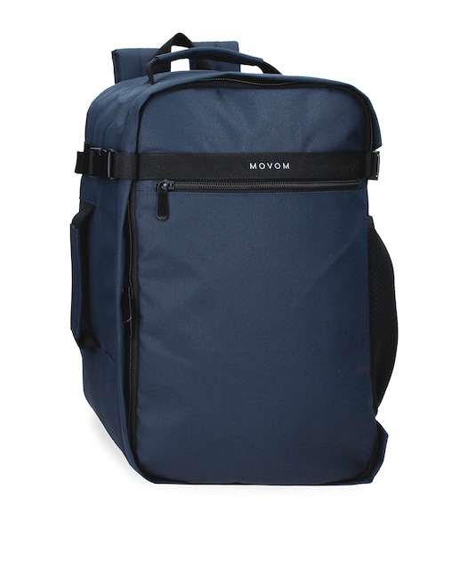 Imagem 0 de Mochila de Viagem Movom Foster Apto para Cabine 40 Cm em Azul-marinho