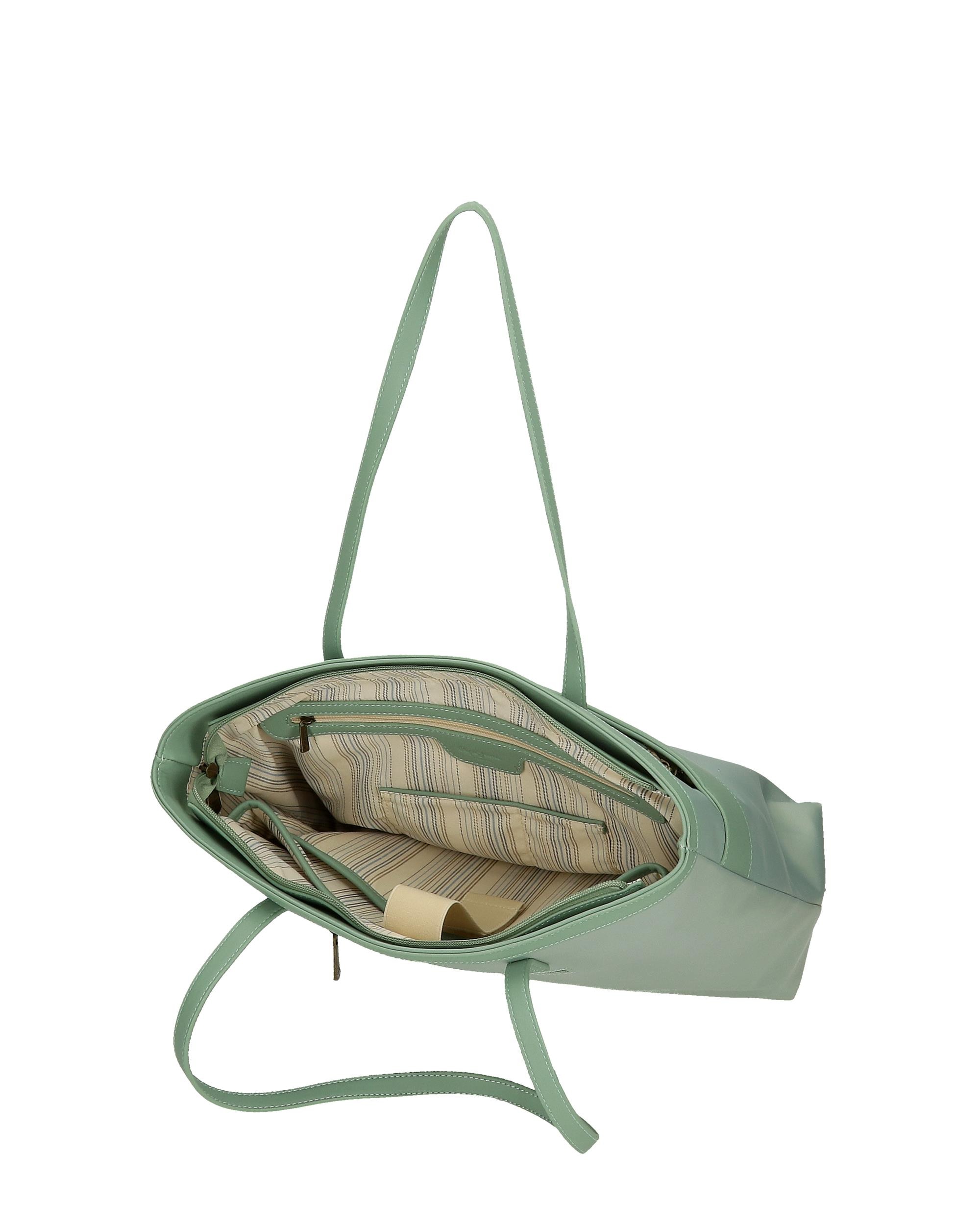Mala Tote Pepe Jeans Morgan Verde Verde-5