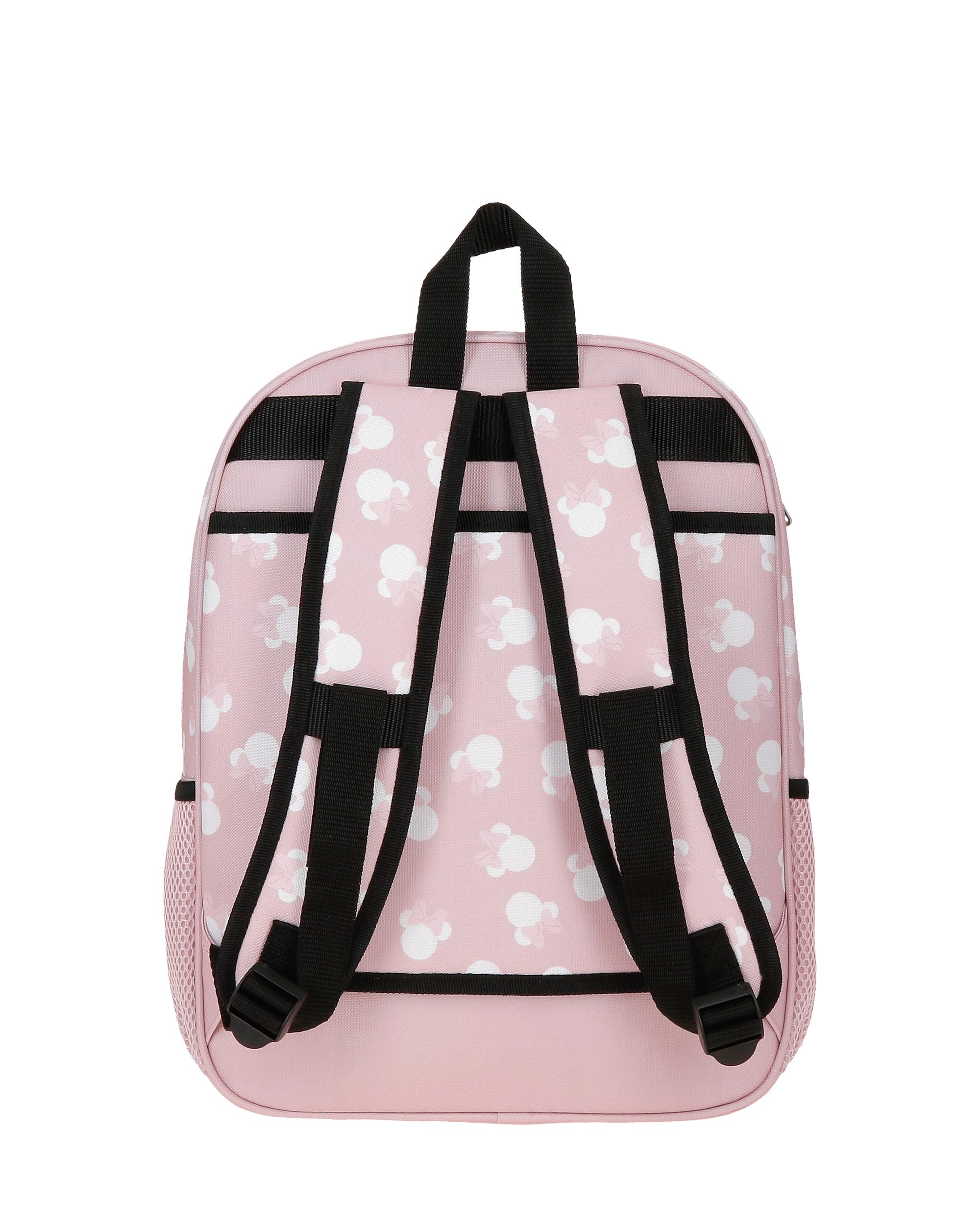 Mochila Disney Minnie Heads Rosa-3