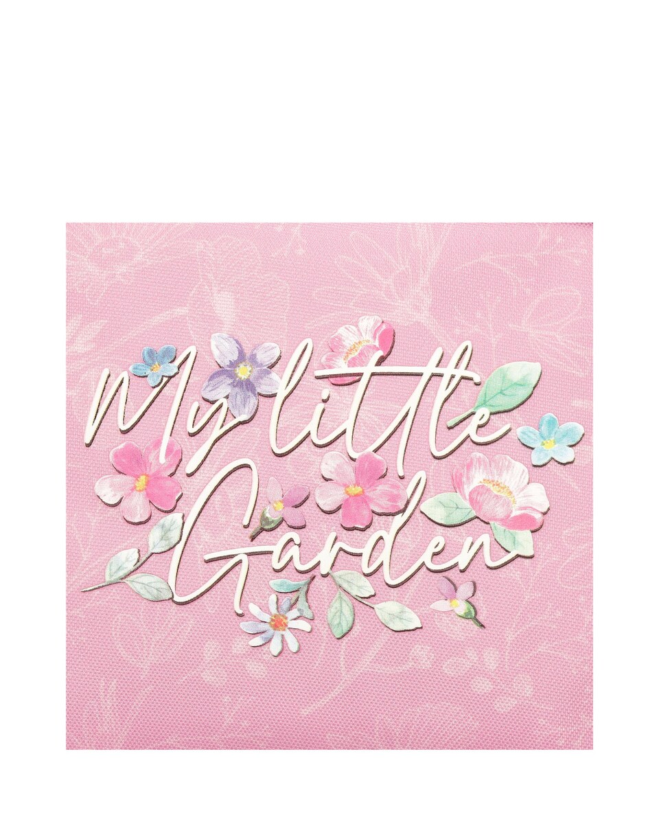 Estojo My Little Garden de Cinco Compartimentos com Alça para Pendurar Rosa-5