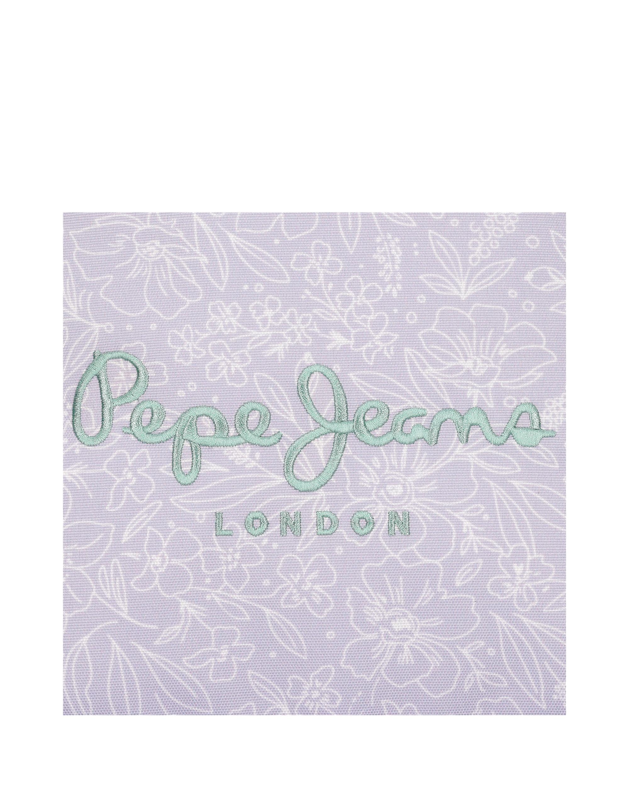 Mochila Escolar Renata com Bolso Frontal e Porta-chaves Decorativo Roxo-6