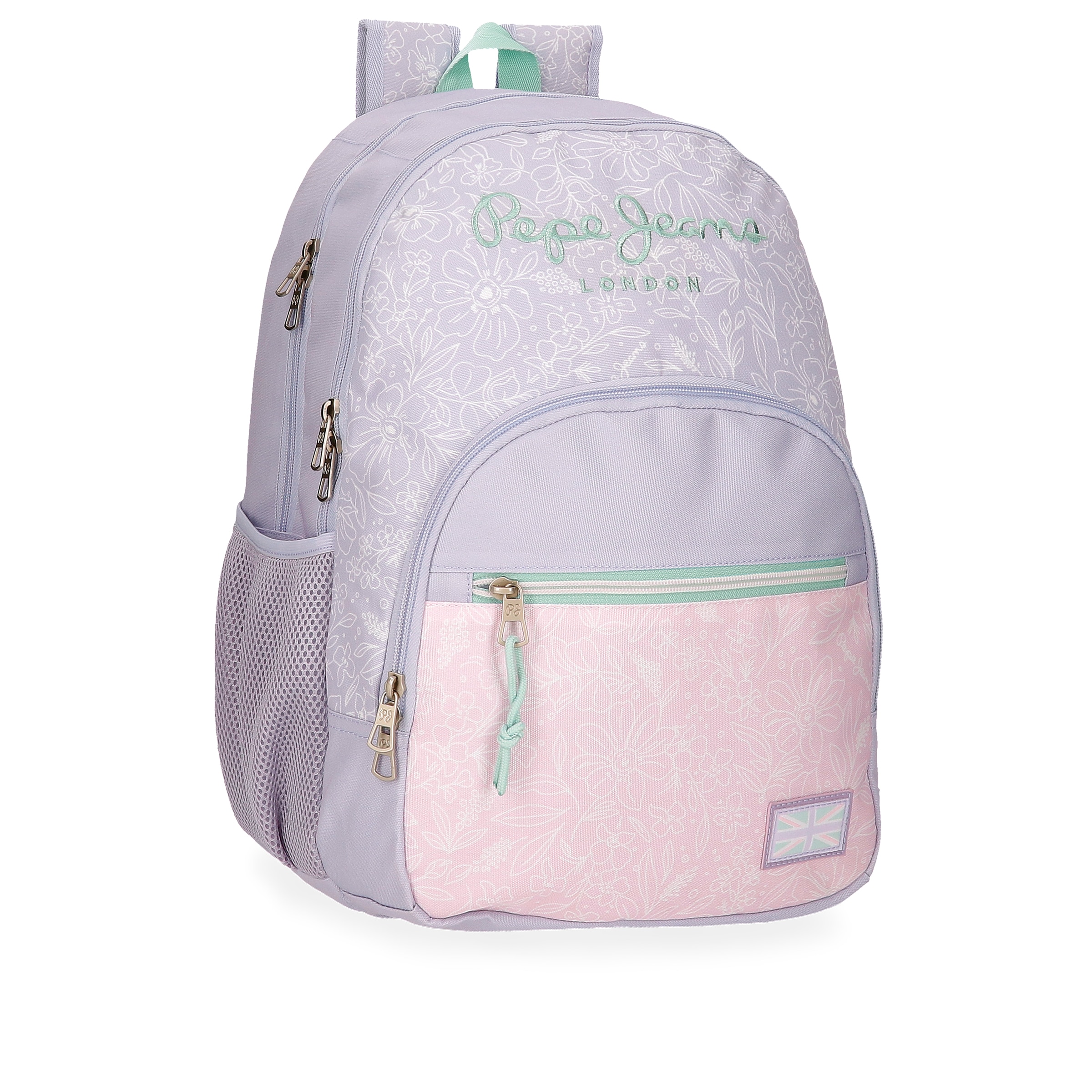 Imagem 0 de Mochila Renata de Compartimento Duplo 46 Cm com Bolsos Laterais