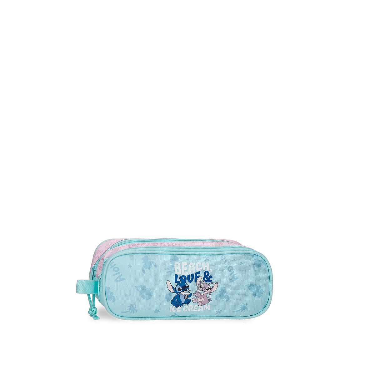 Imagem 0 de Necessaire Beach & Love de Dois Compartimentos em Turquesa Verde