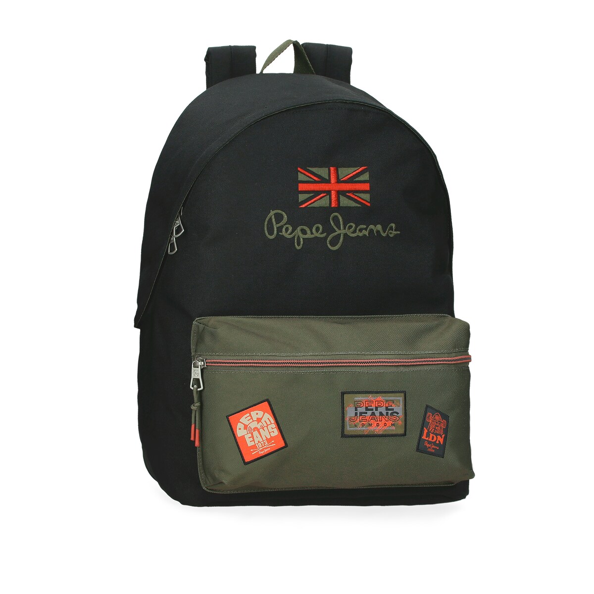 Mochila Ponder 44 Cm com Saída de Áudio Preto-1