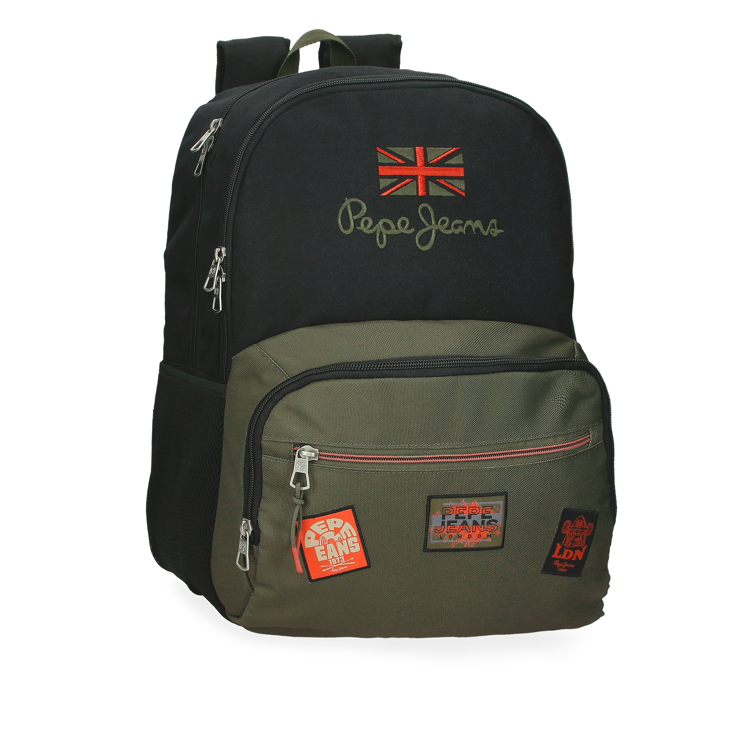 Mochila Ponder de Dois Compartimentos e Bolso para Tablet Preto-1