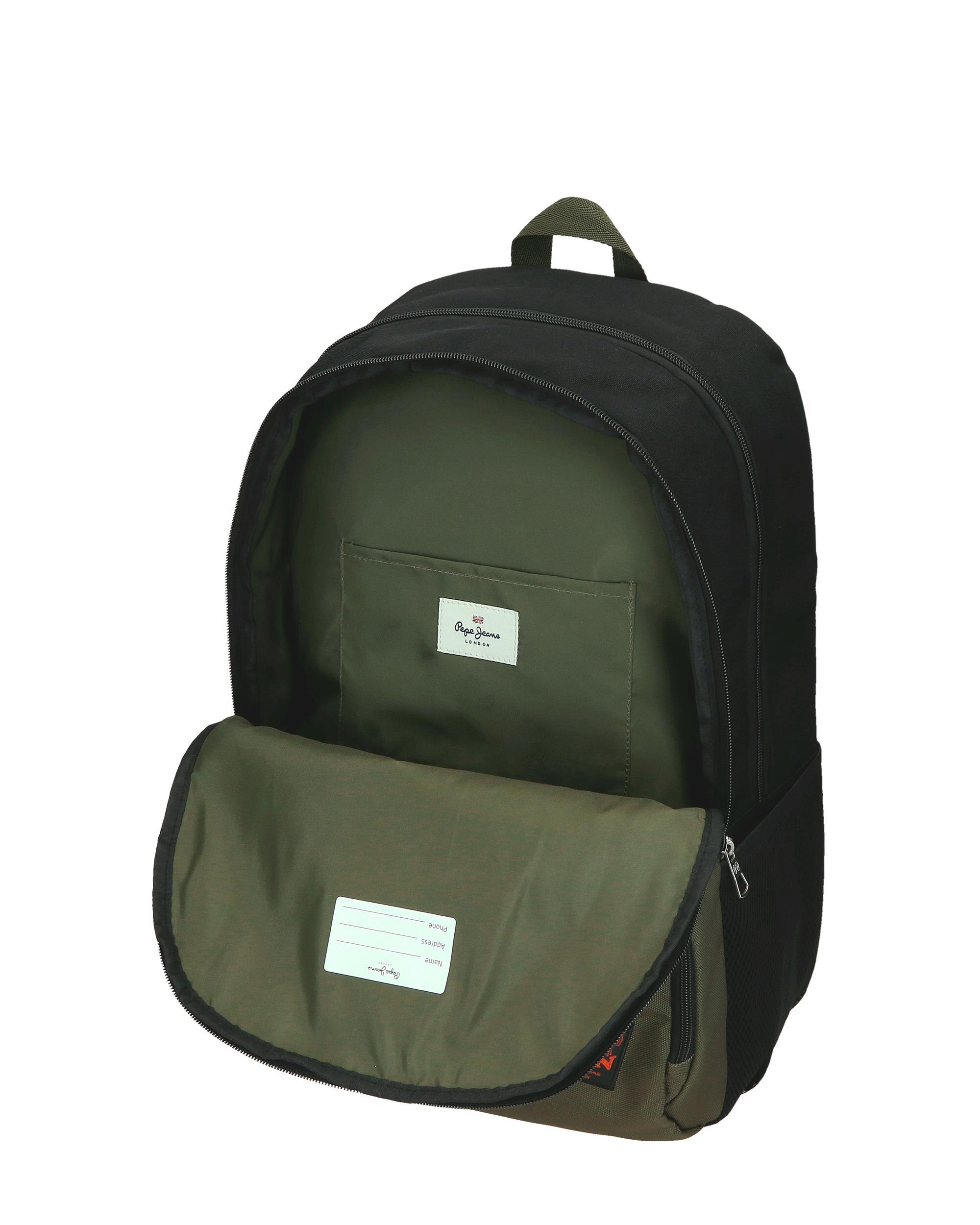 Mochila Ponder de Dois Compartimentos e Bolso para Tablet Preto-5