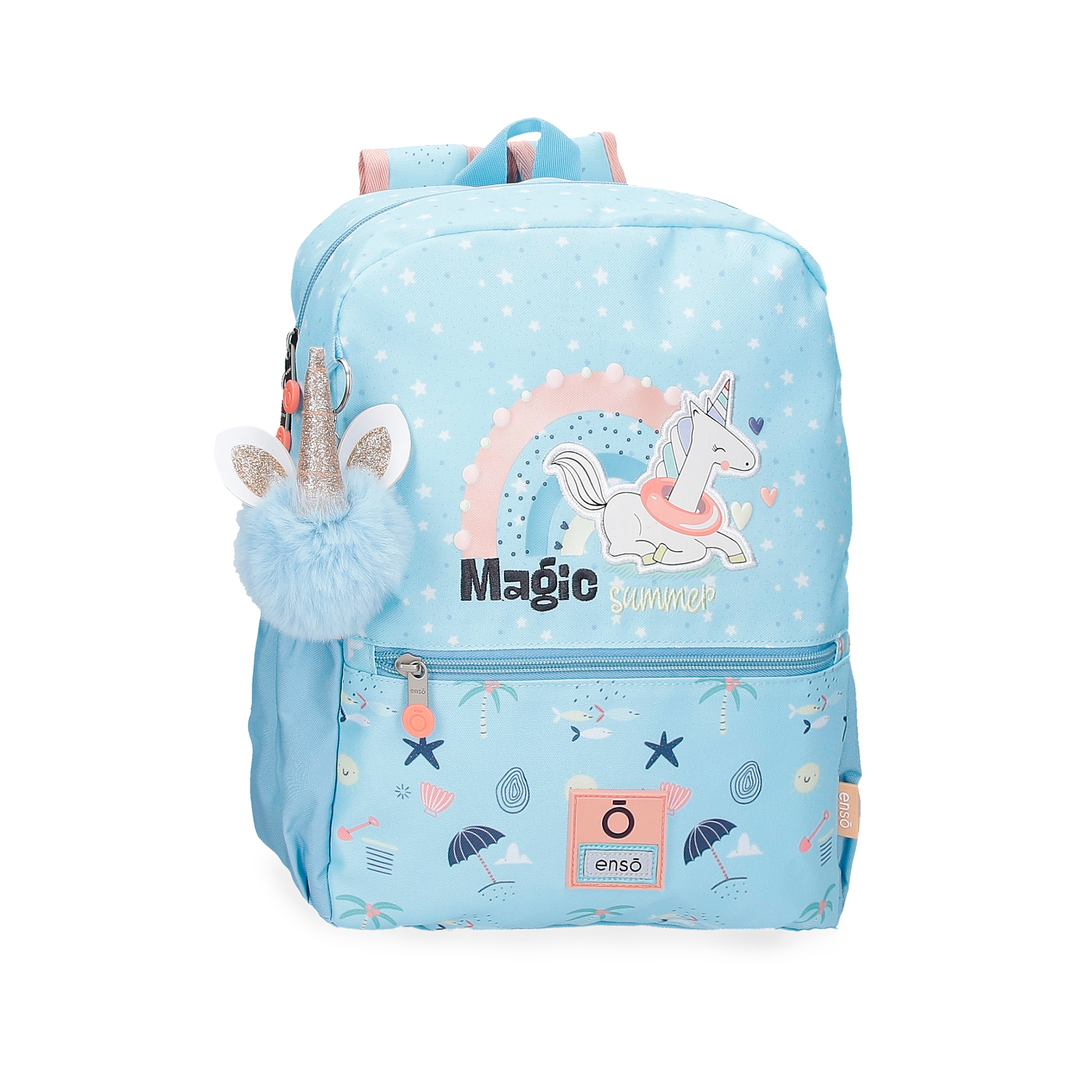 Imagem 0 de Mochila de Passeio Magic Summer de 32 Cm com Bolsos Frontais