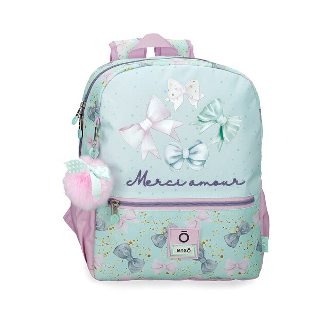 Imagem 0 de Mochila de Passeio Merci Amour de 32 Cm com Bolsos Frontais