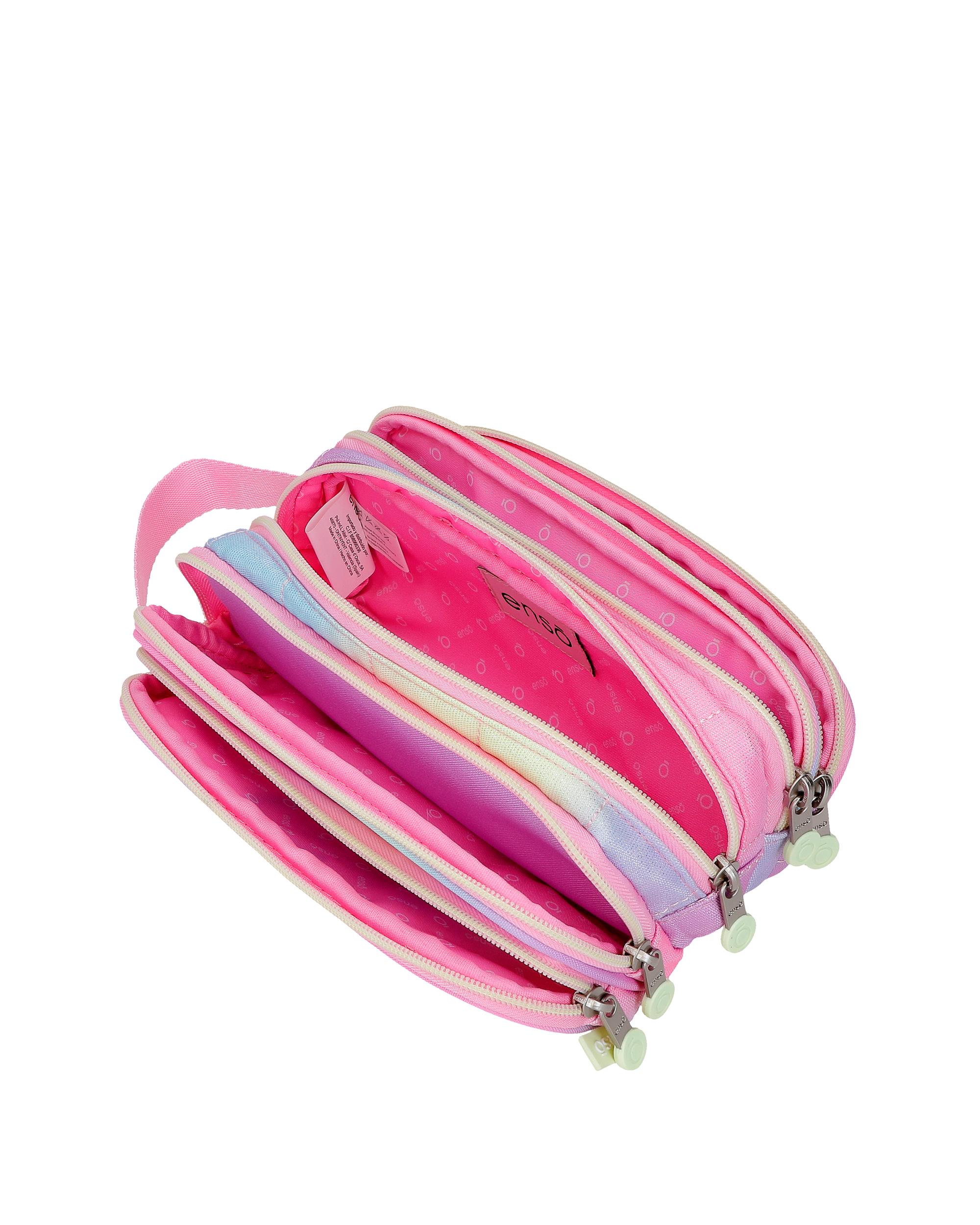 Estojo Enso Free Spirit de Cinco Compartimentos com Alça para Pendurar Multicolor-4