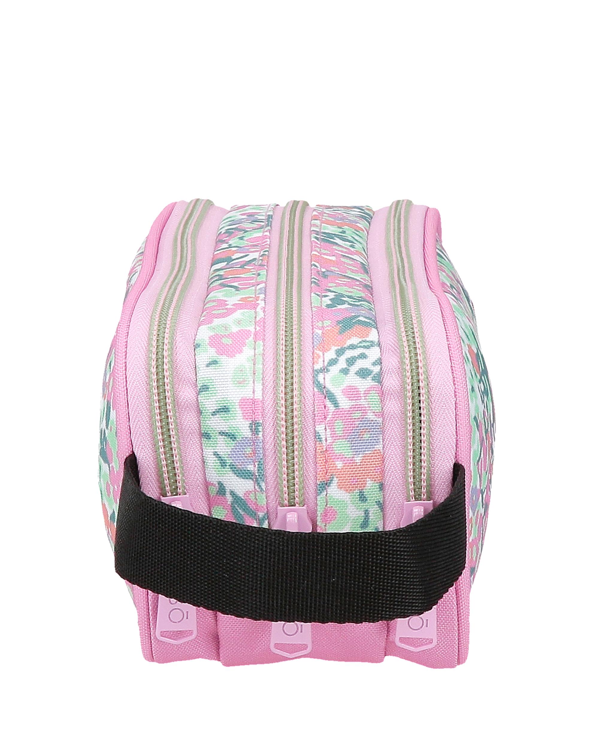 Estojo Três Compartimentos Enso Fleur Spring Multicolor-2