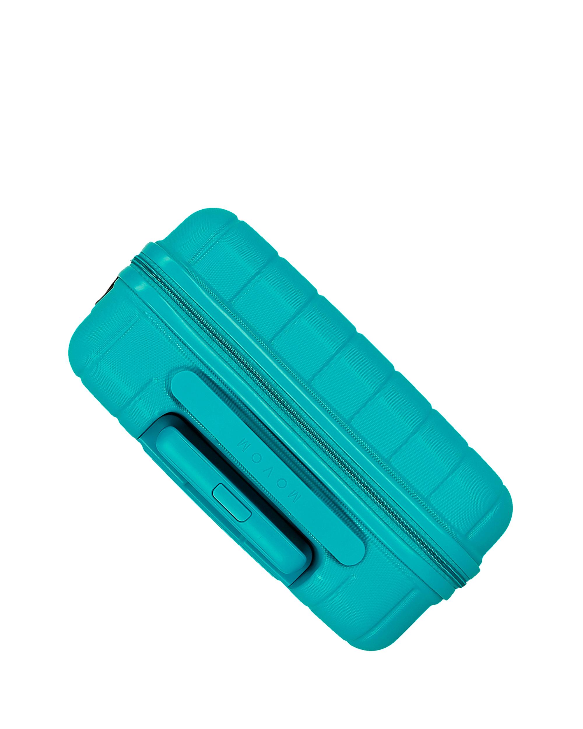 Mala de Cabine 55 Cm Movom Wood Abs com Capacidade de 37l em Turquesa Verde Azul-6