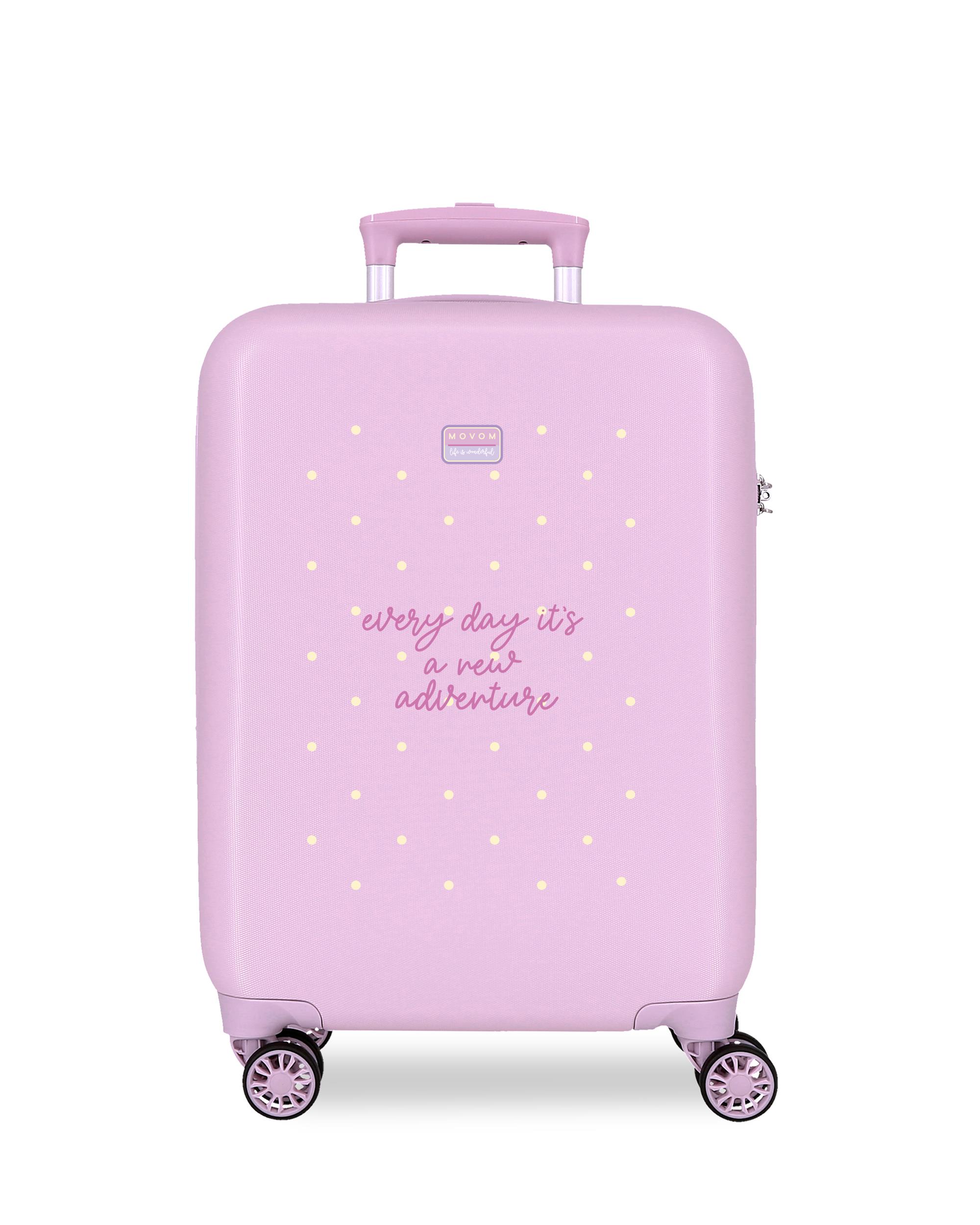 Mala de Cabine New Adventures Rígida com Capacidade de 35l Roxo-1