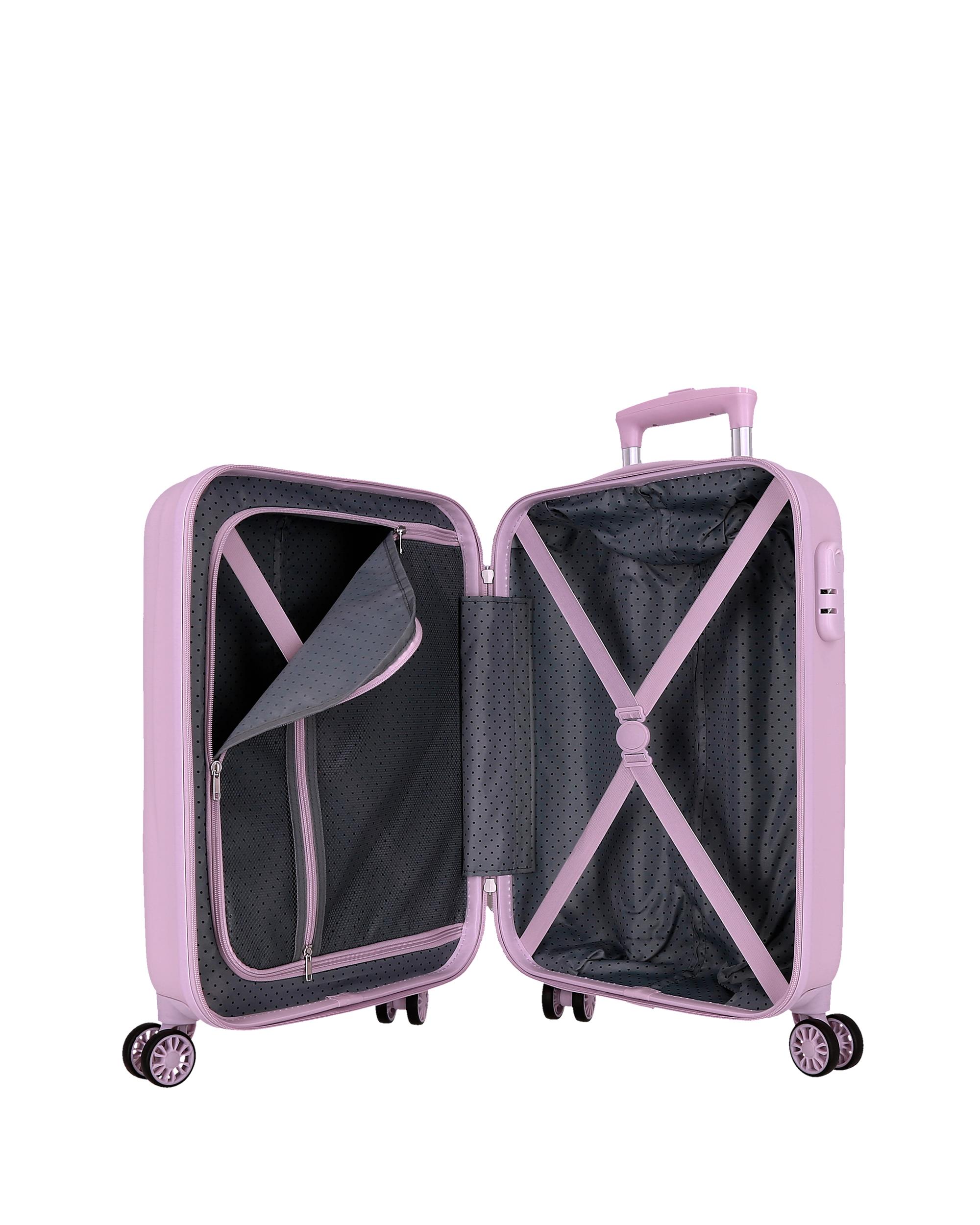 Mala de Cabine New Adventures Rígida com Capacidade de 35l Roxo-5