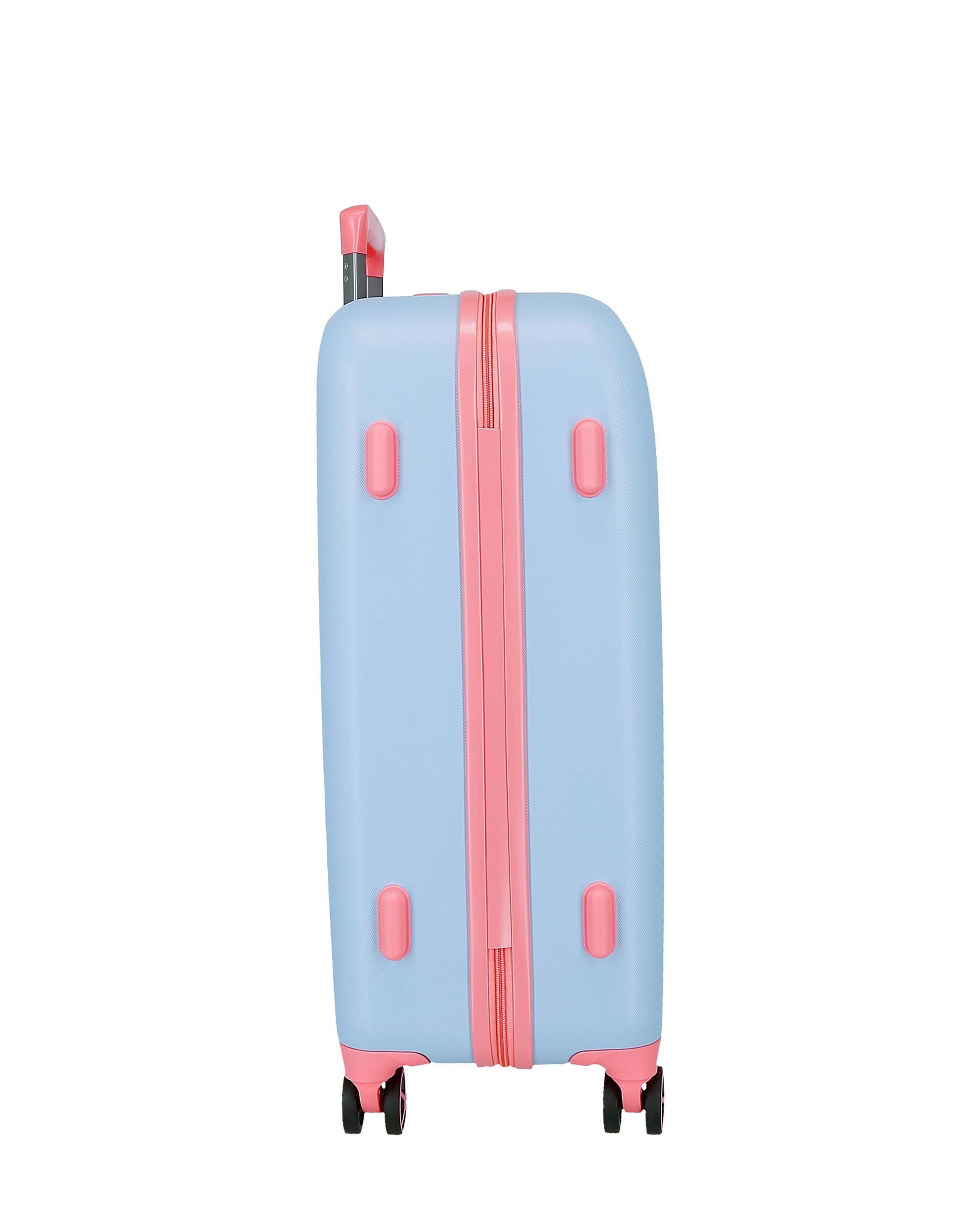 Mala Média Disney Mickey Crazy Trip com Capacidade de 75l Azul-2