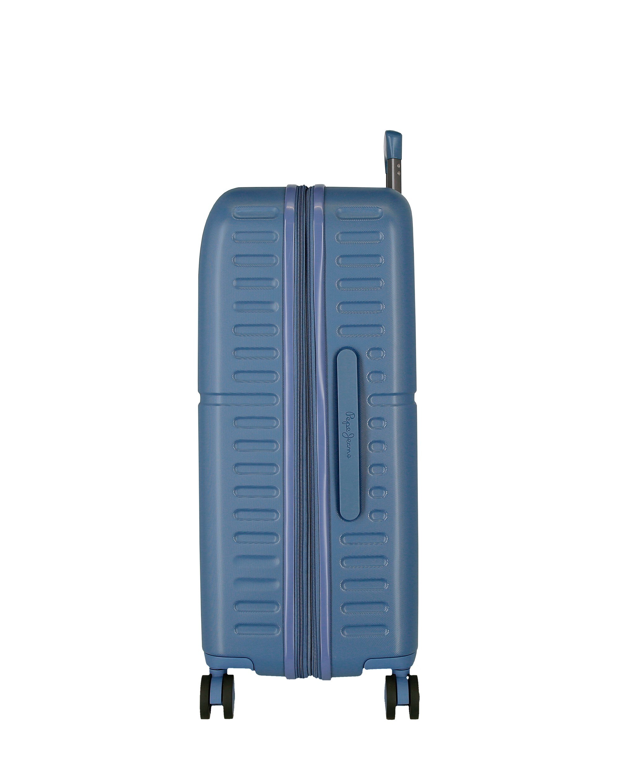 Mala Média 70 Cm Pjl Accent Abs Rígida com Capacidade de 94l Azul-4
