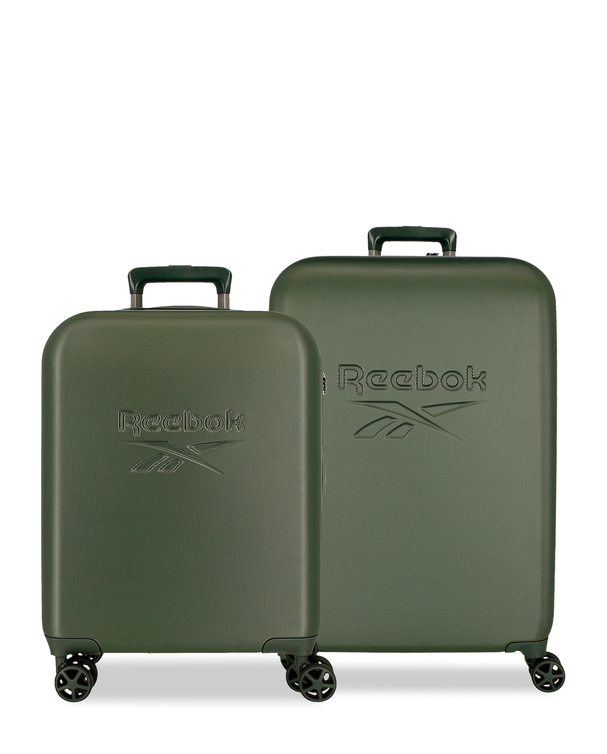 Imagem 0 de Conjunto de Malas (cabine e Média) Franklin Rígidas com Capacidade de 116l