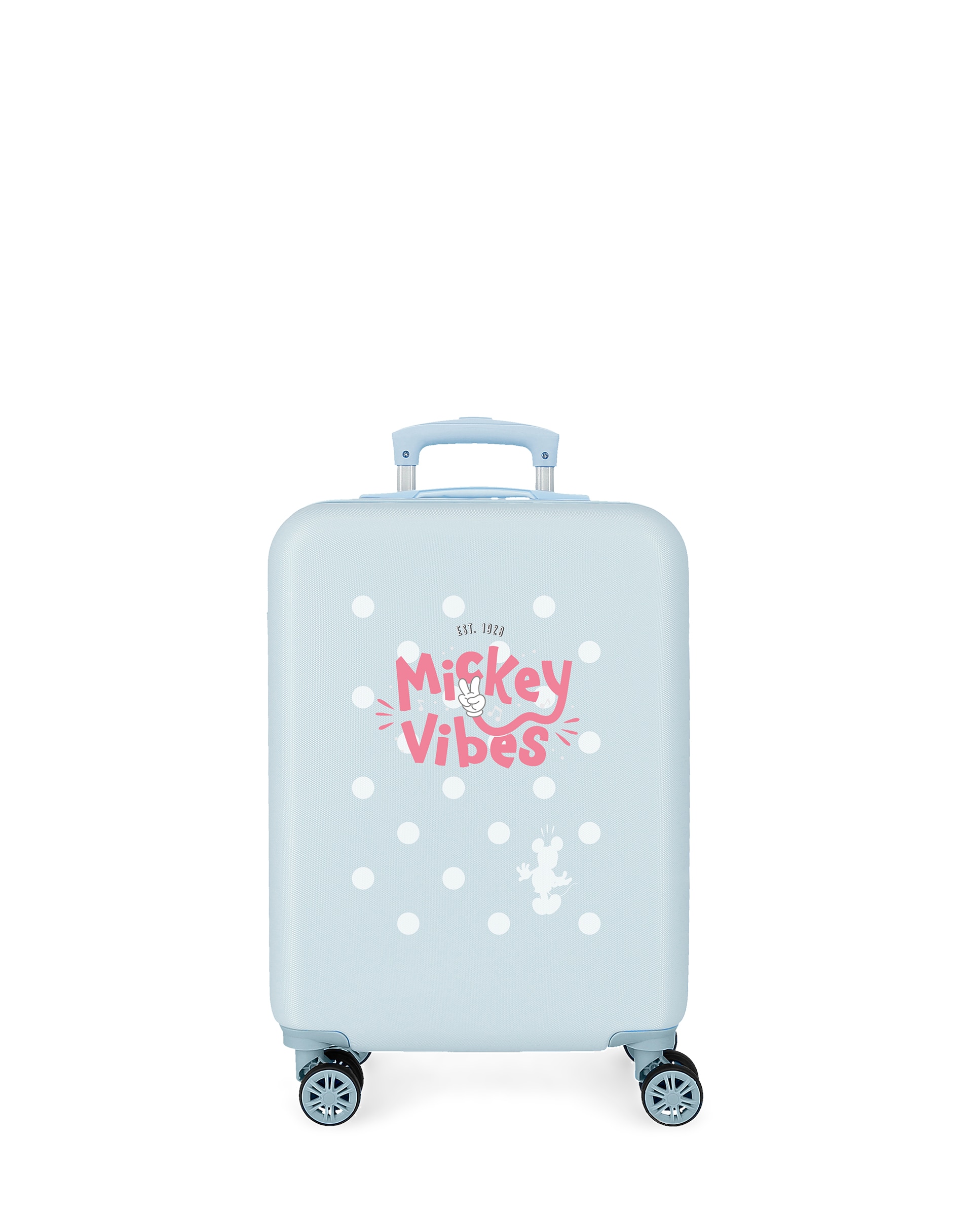 Maleta de Cabine Mickey Vibes Rígida com Capacidade de 35l em Azul Azul-1