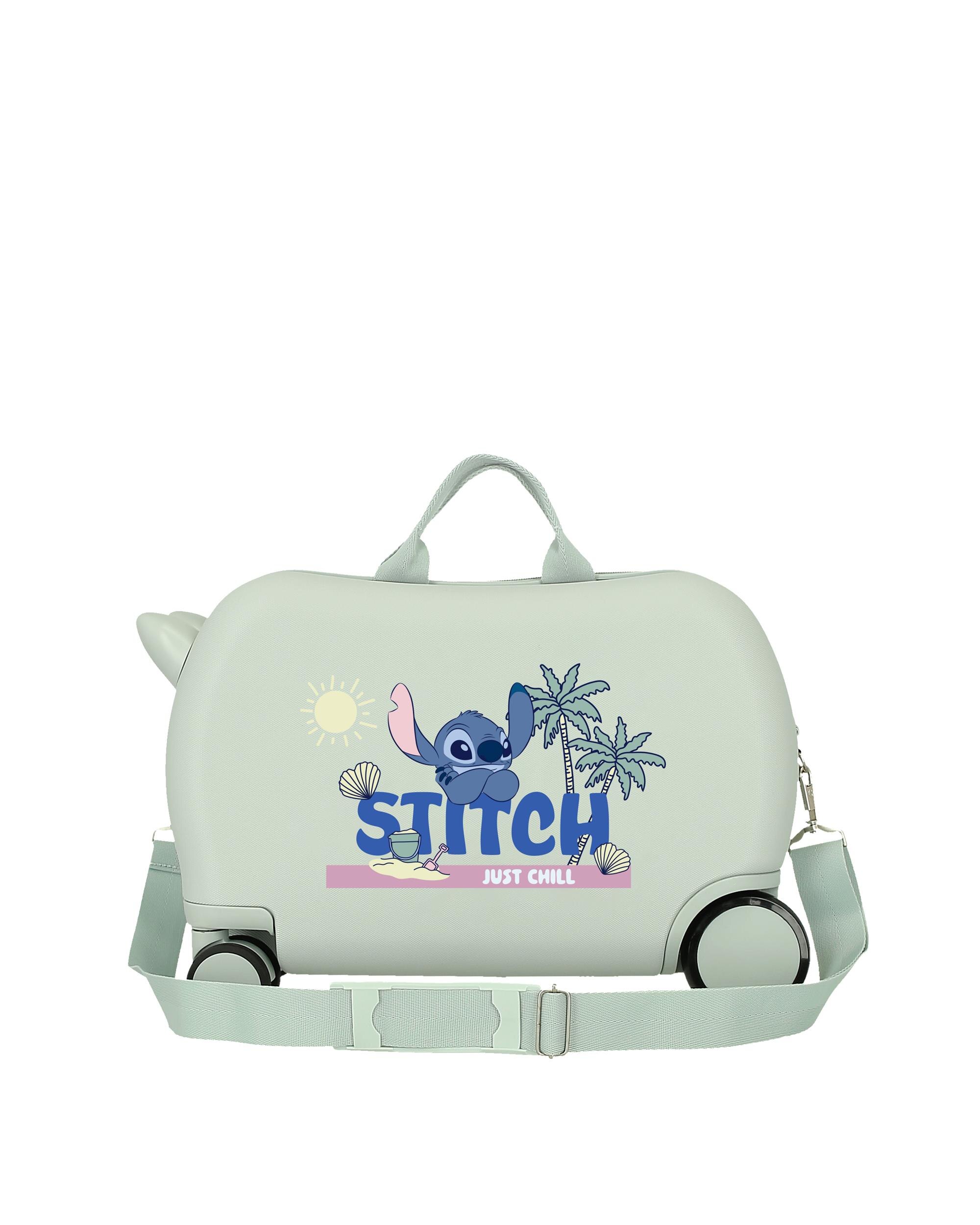 Mala Infantil Stitch com Capacidade de 28l Verde Água-3