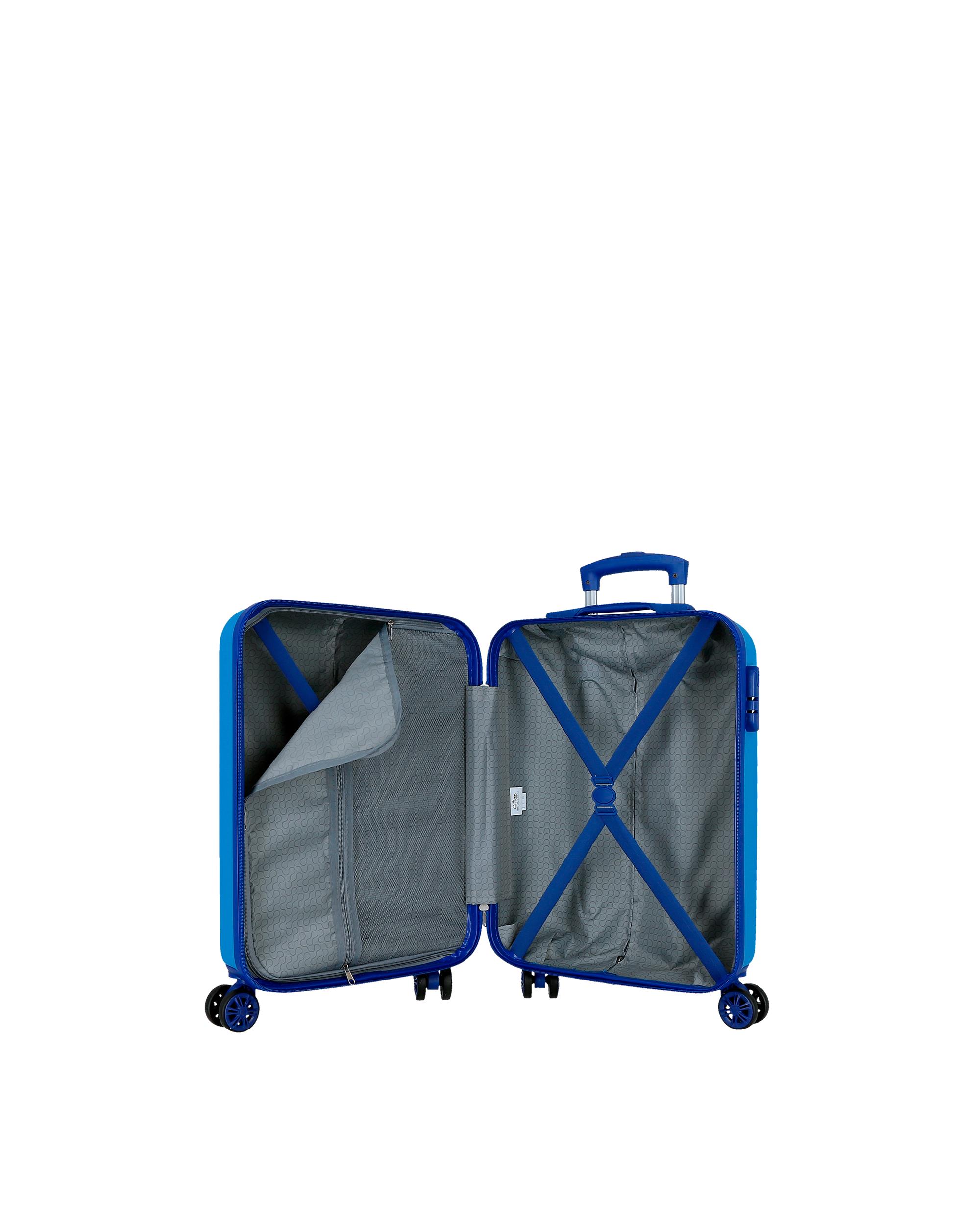 Mala de Cabine Spiderman Action Rígida com Capacidade de 35l Azul-5