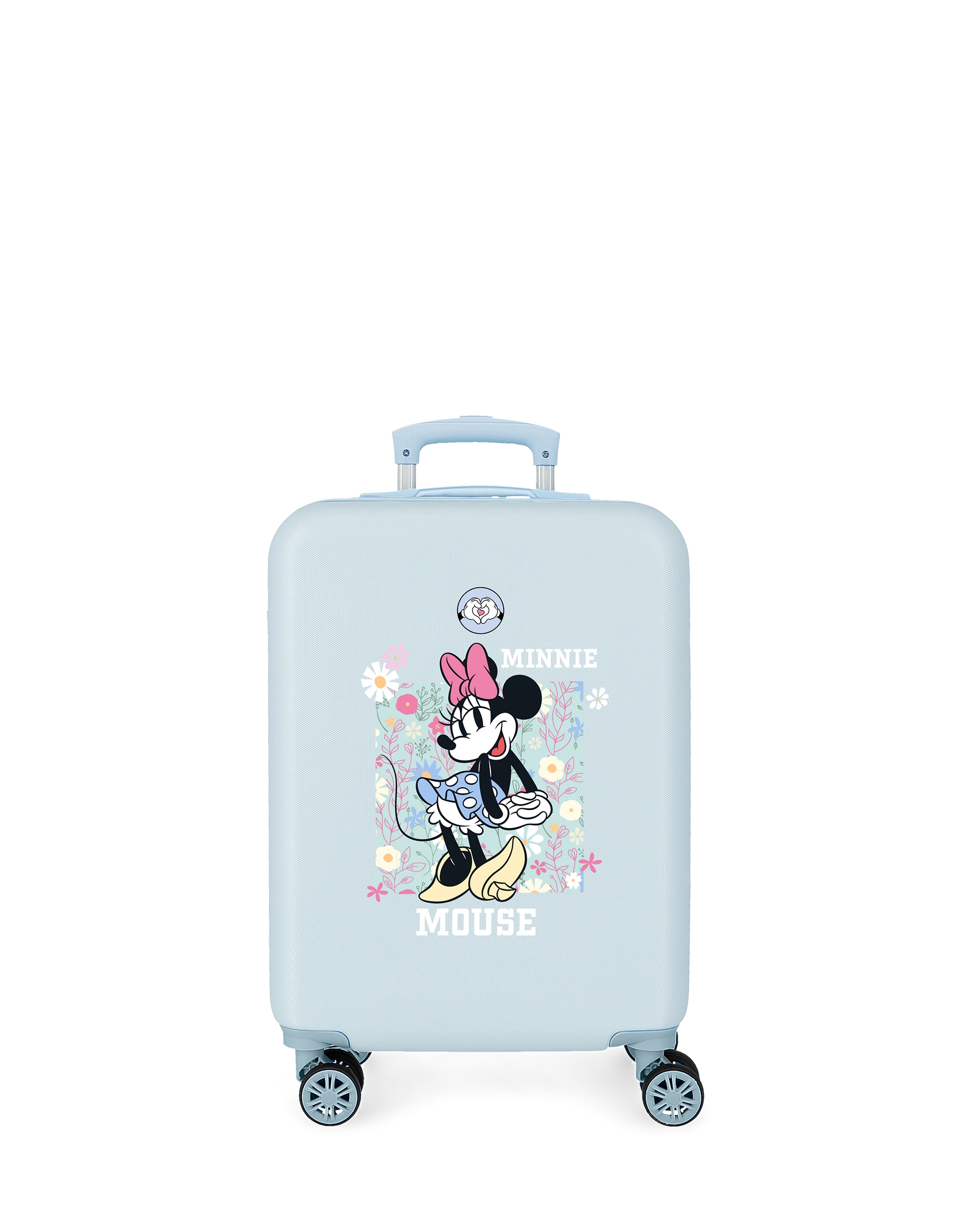 Mala de Cabine Minnie Happy Rígida com Capacidade de 35l Azul-claro-1