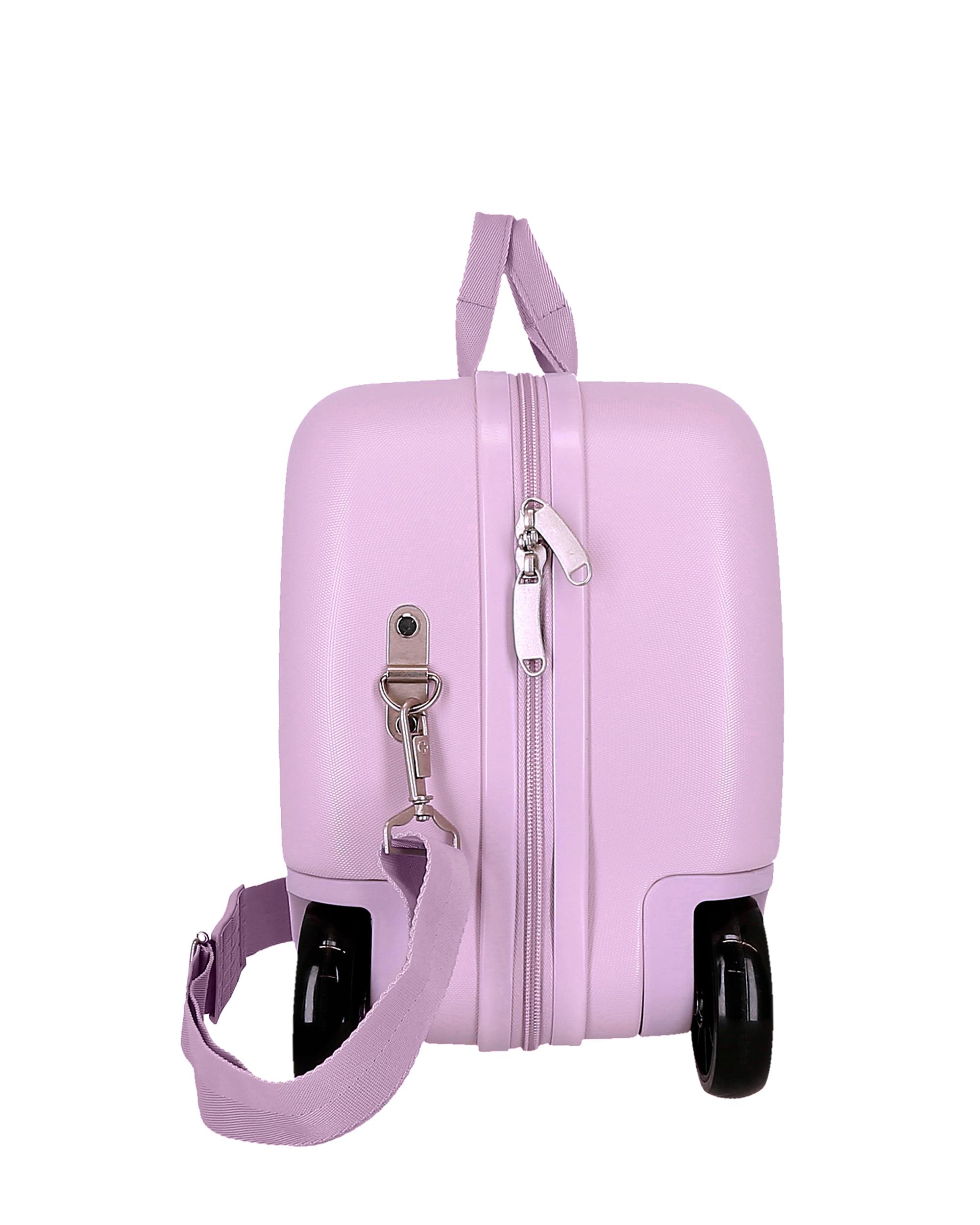 Mala Infantil 2 Rodas Multidirecionais Frozen Close To The Heart com Capacidade de 28l Roxo-2