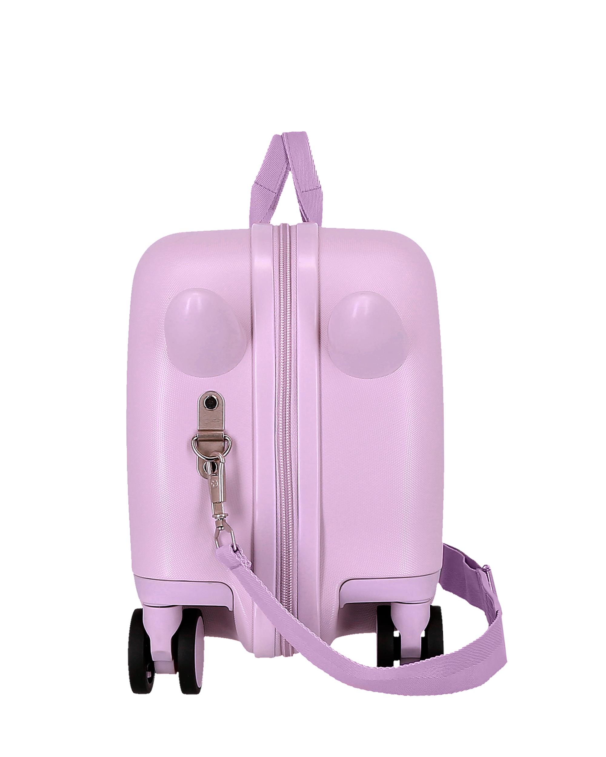 Mala Infantil 2 Rodas Multidirecionais Frozen Close To The Heart com Capacidade de 28l Roxo-4