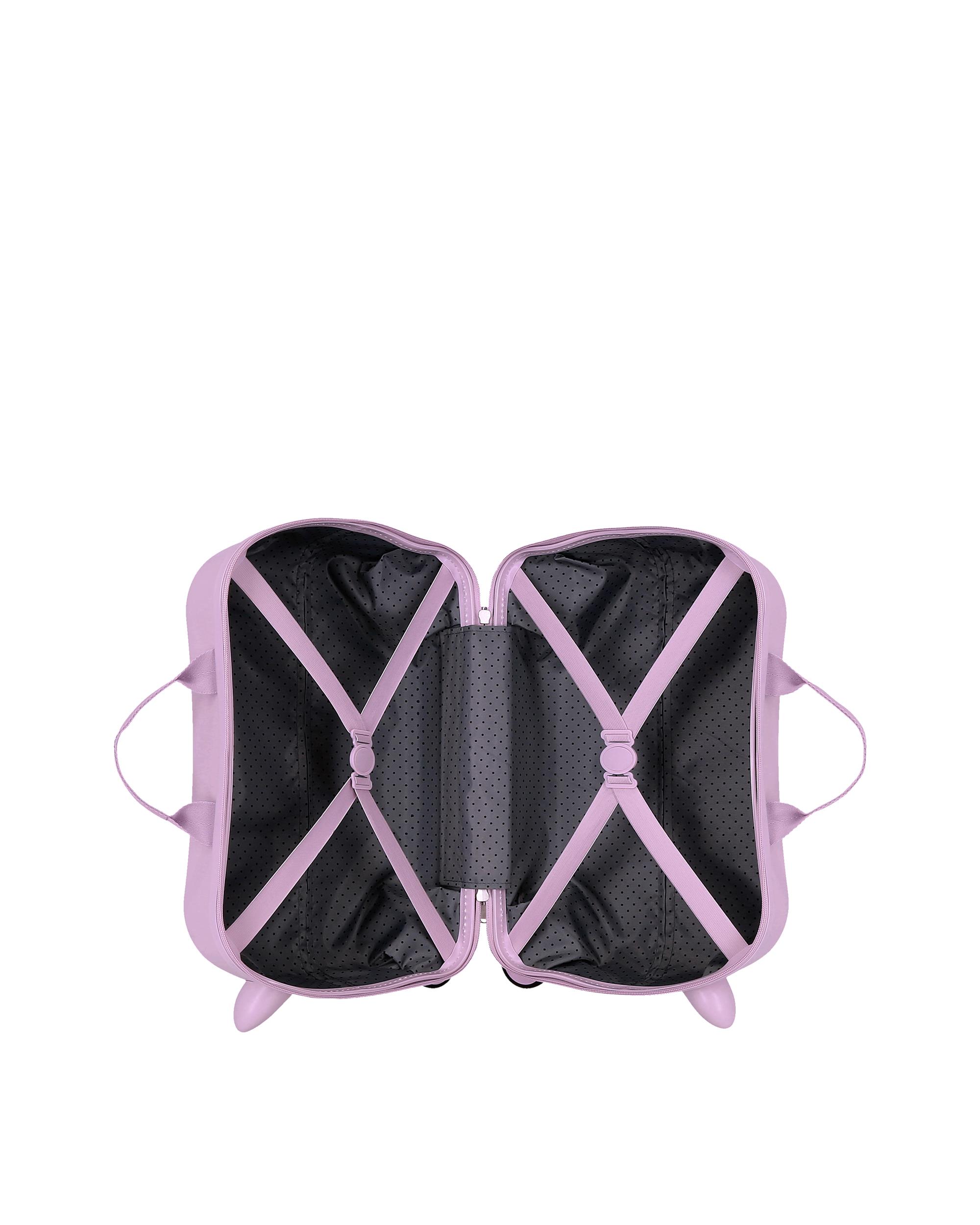 Mala Infantil 2 Rodas Multidirecionais Frozen Close To The Heart com Capacidade de 28l Roxo-5