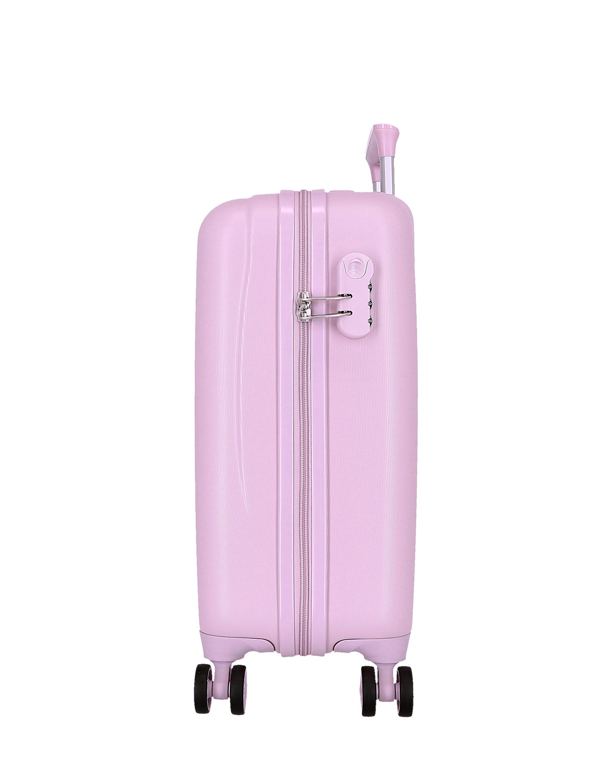 Mala de Cabine Frozen Close To The Heart Rígida com Capacidade de 33l Roxo-2
