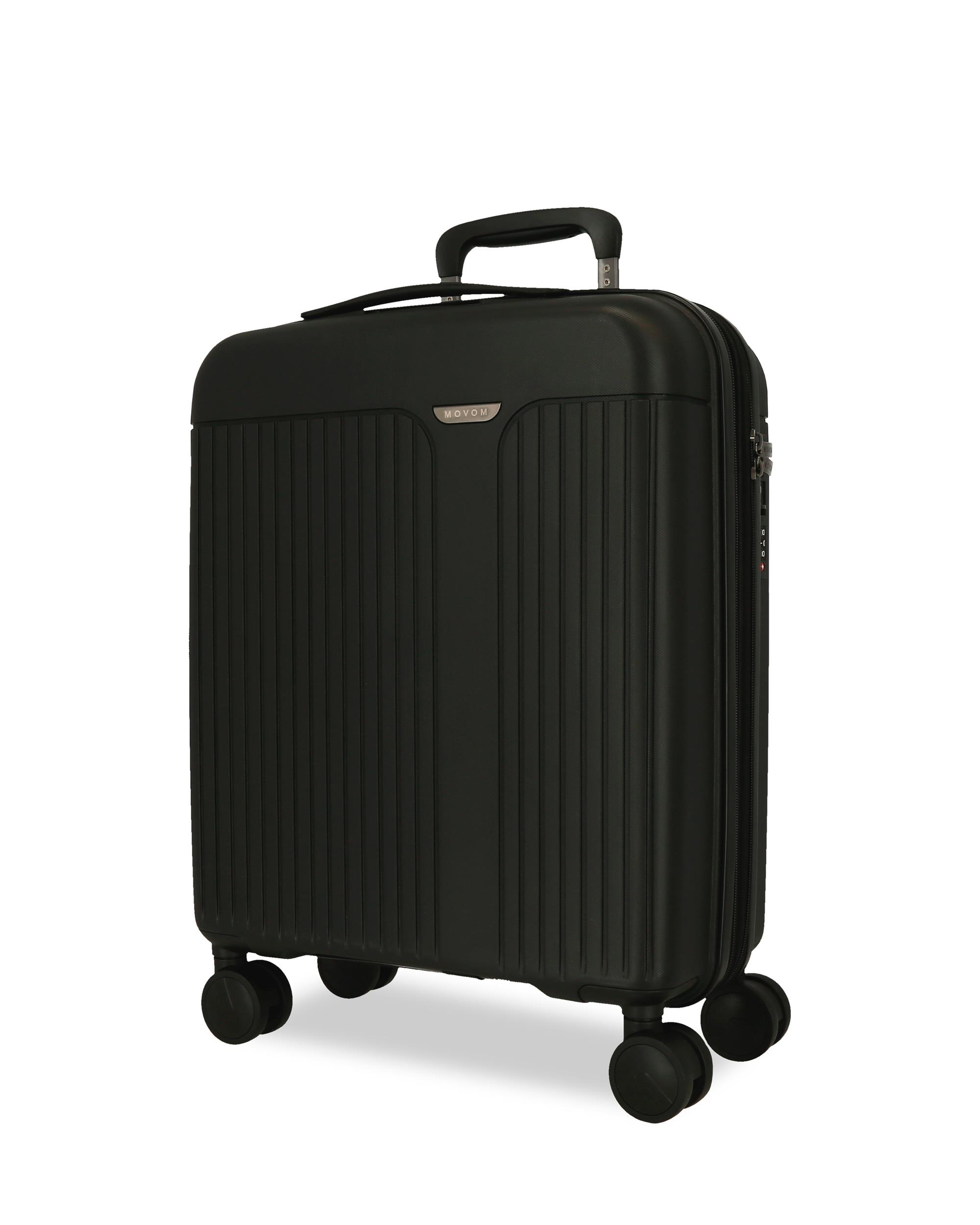 Imagem 0 de Mala de Cabine Movom New Trendy Expansível com Capacidade de 37l em Preto