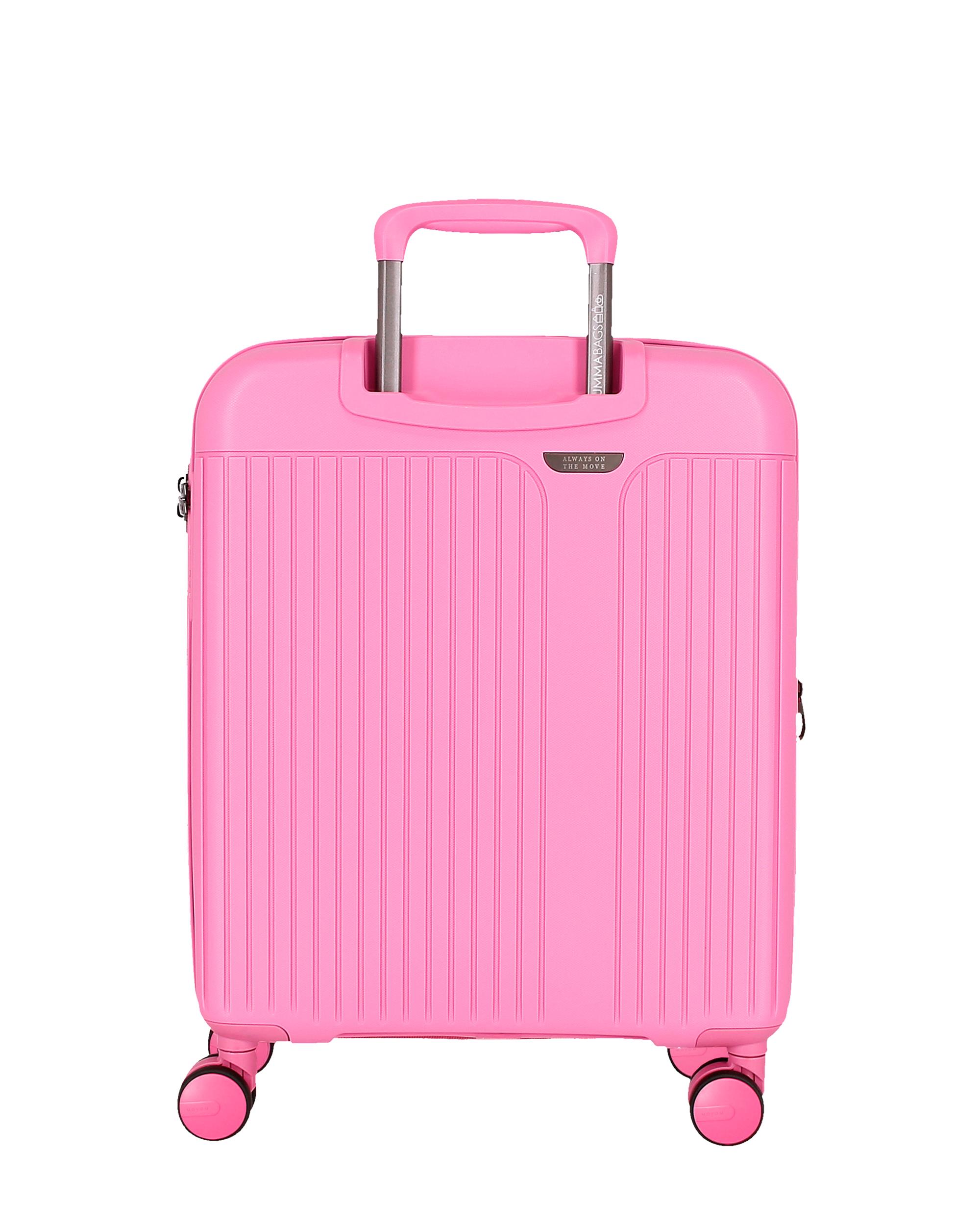 Mala de Cabine Movom New Trendy Expansível com Capacidade de 37l em Preto Rosa-3