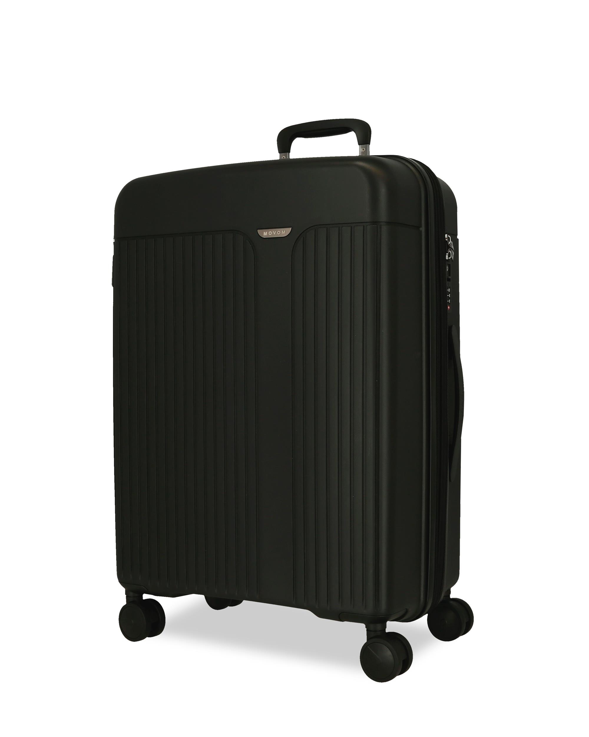 Imagem 0 de Mala Média Expandível Movom New Trendy com Capacidade de 72l em Preto