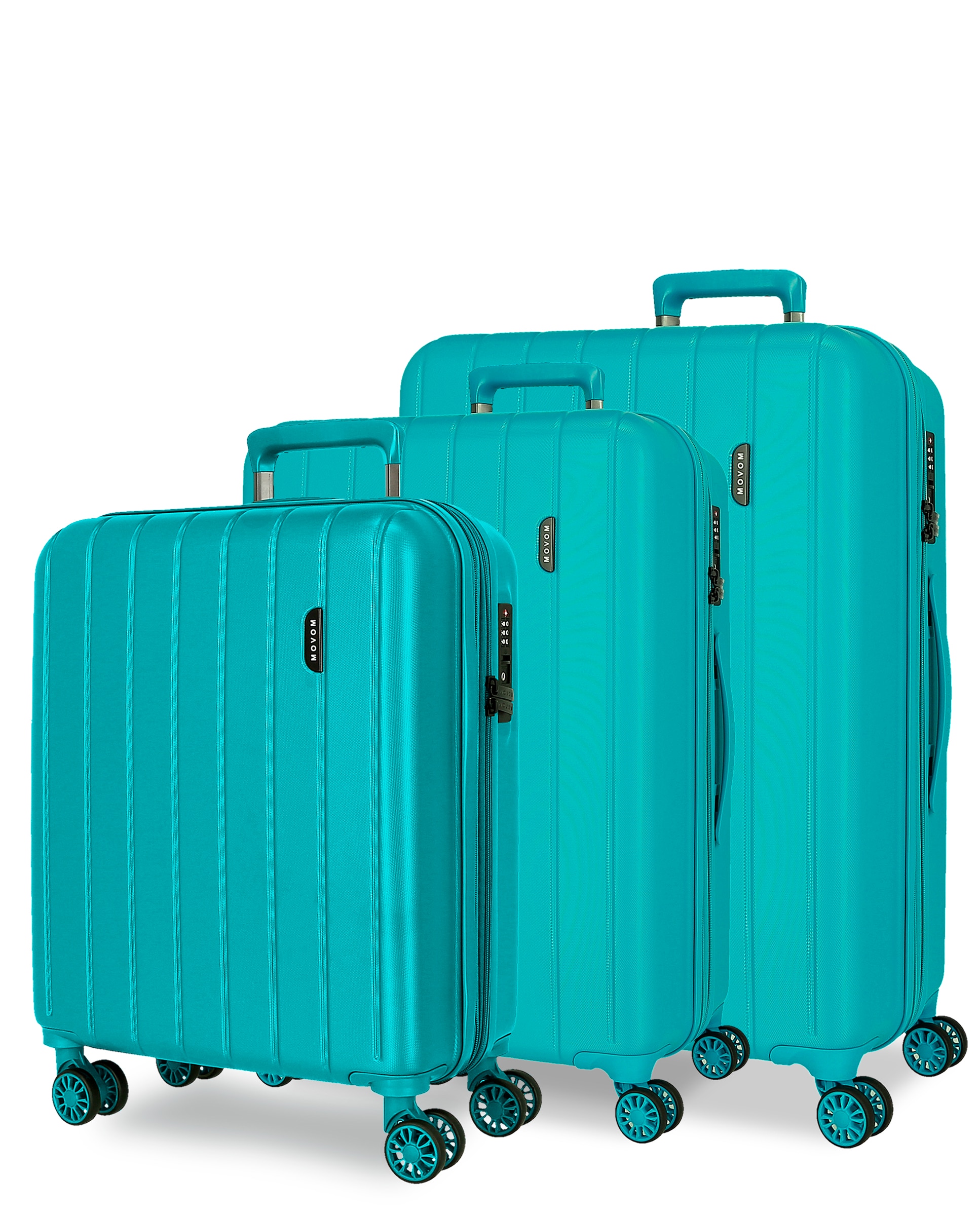 Imagem 0 de Conjunto de Malas (cabine, Média e Grande) Wood Rígidas com Capacidade de 217l