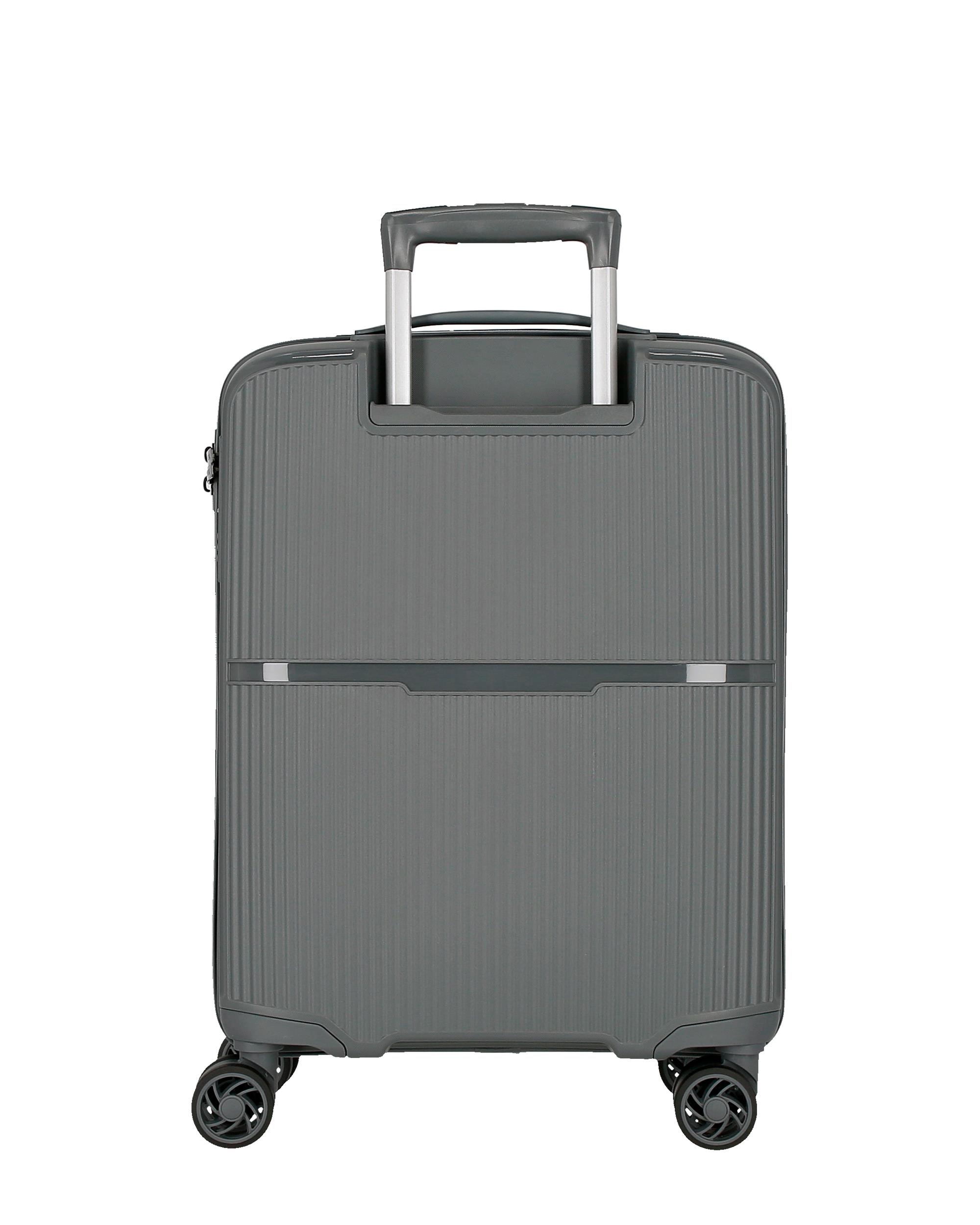 Conjunto de Malas (cabine, Média e Grande) Movom Moon com Capacidade de 219l em Verde Cinzento-3