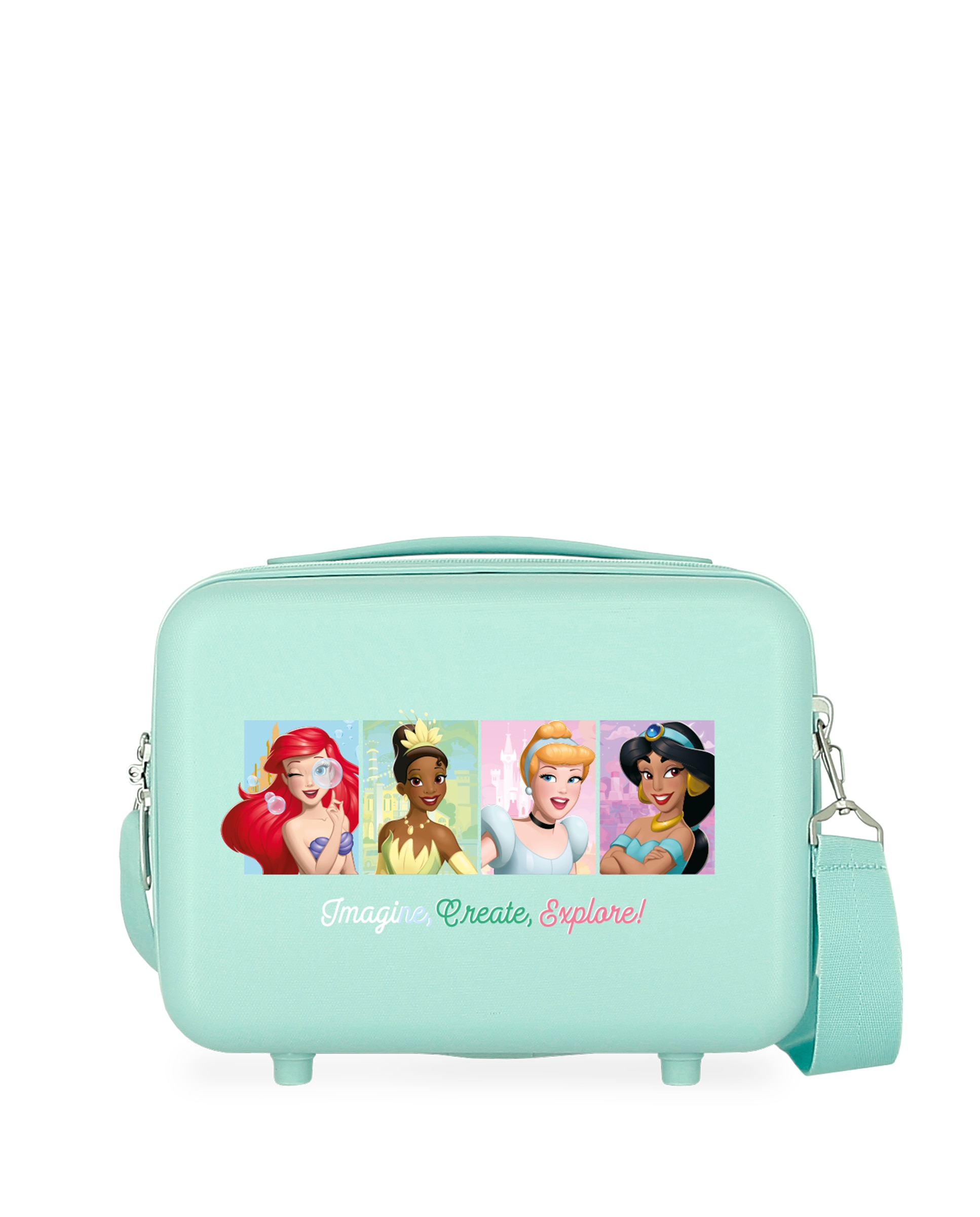 Necessaire em Abs Imagine Create & Explore Adaptável com Capacidade de 9l em Turquesa Azul-1