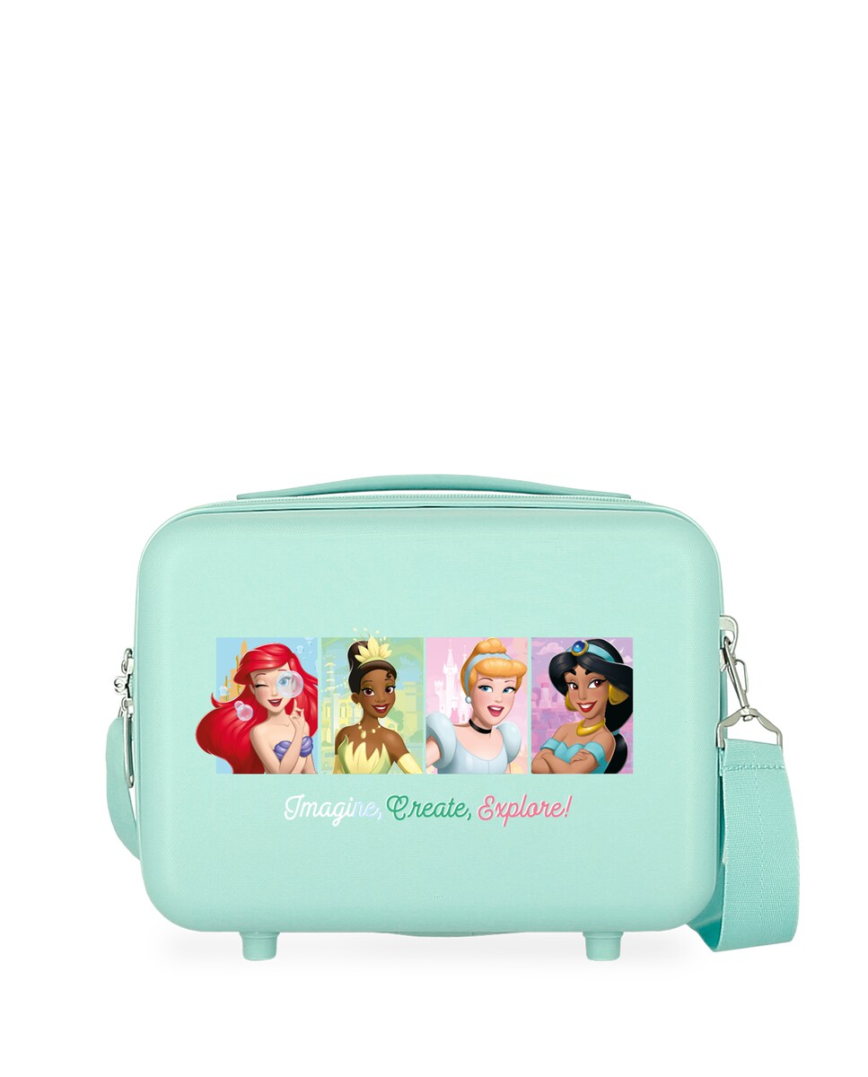 Necessaire em Abs Imagine, Create & Explore Adaptável com Capacidade de 9l Turquesa-1