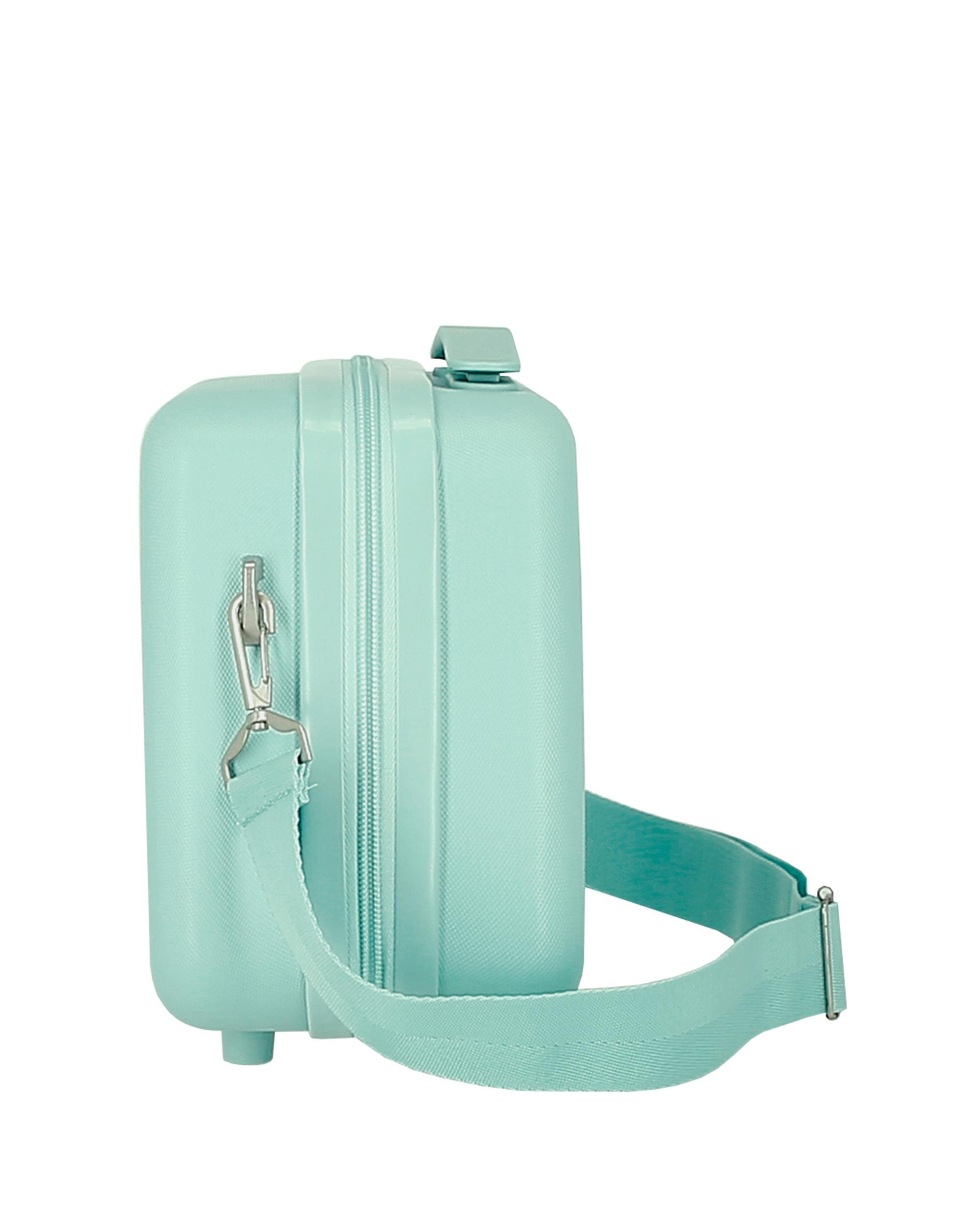 Necessaire em Abs Imagine Create & Explore Adaptável com Capacidade de 9l em Turquesa Azul-4