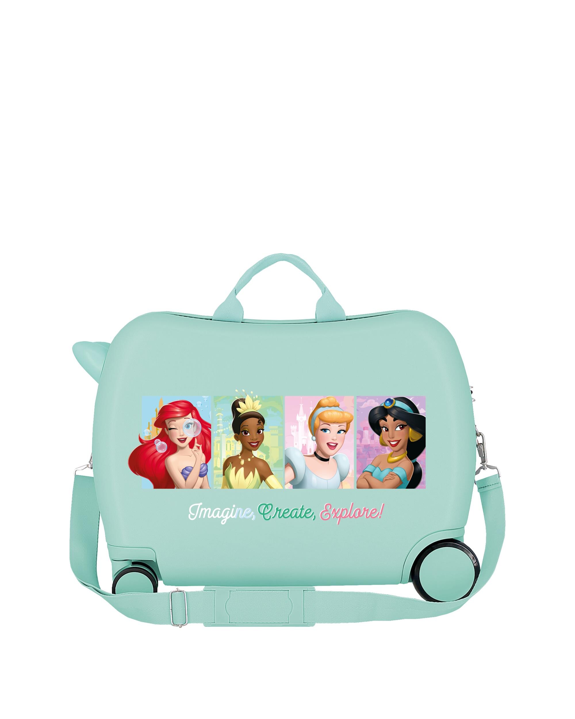 Mala Infantil 2 Rodas Multidirecionais Imagine Create & Explore 2 com Capacidade de 38l em Turquesa Azul-3