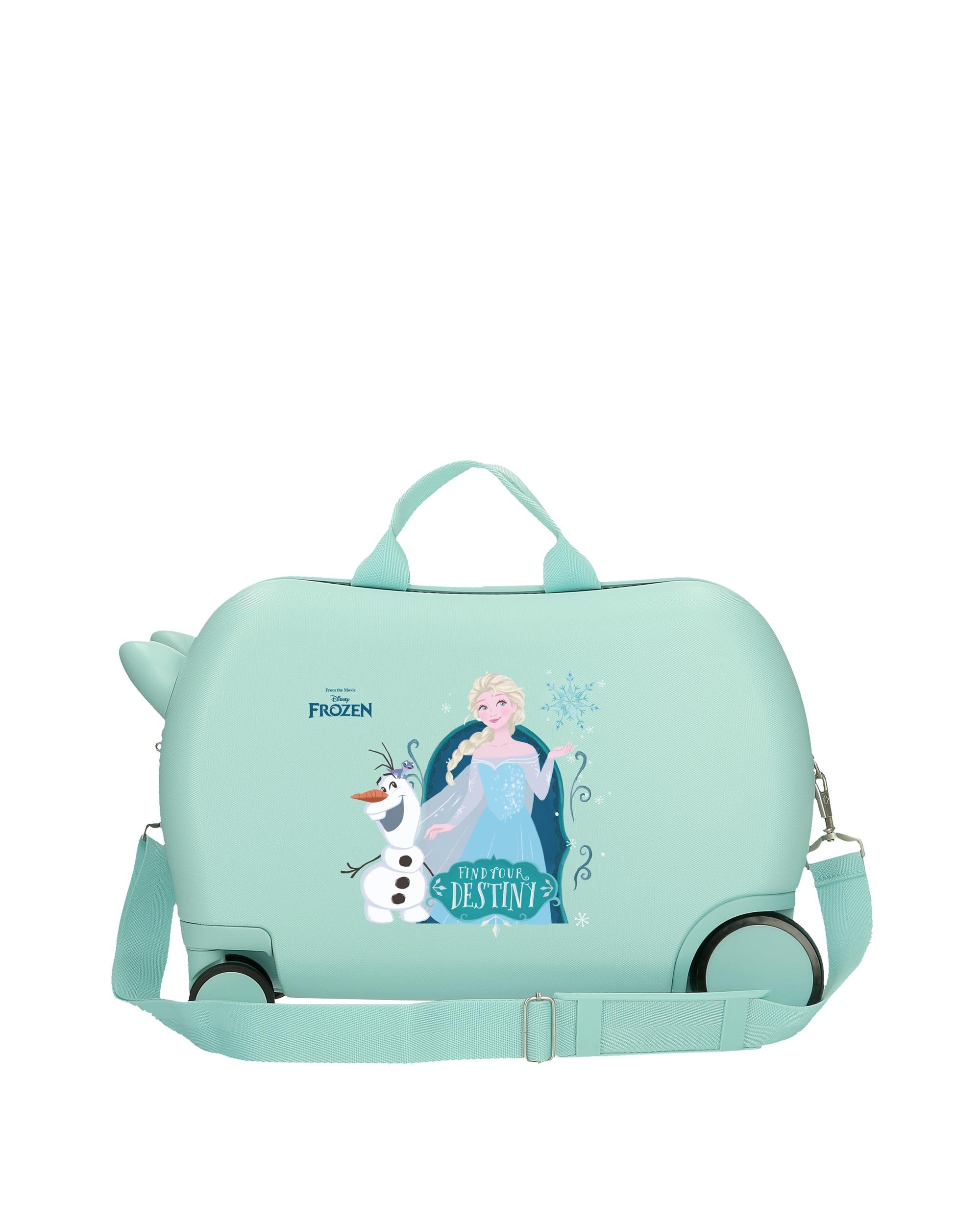 Mala Infantil Frozen Nature Is Magical com Capacidade de 28l Azul-3