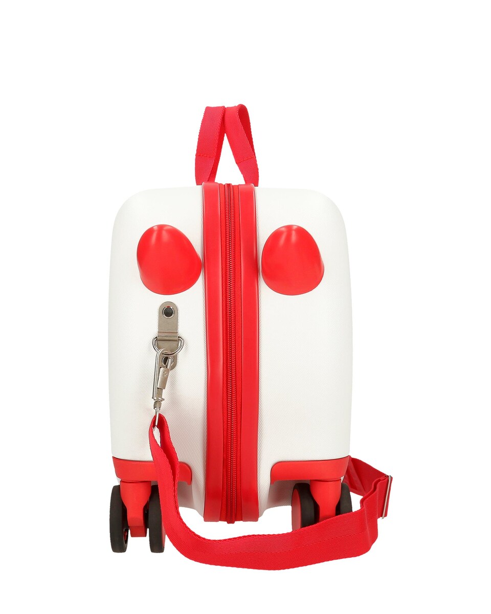 Mala Infantil 101 Dálmatas Rígida com Capacidade de 28l Branco-4